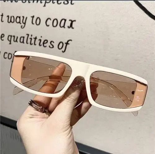Designer × Vintage Vintage square frame sunglasses Size ONE SIZE - 4 Thumbnail