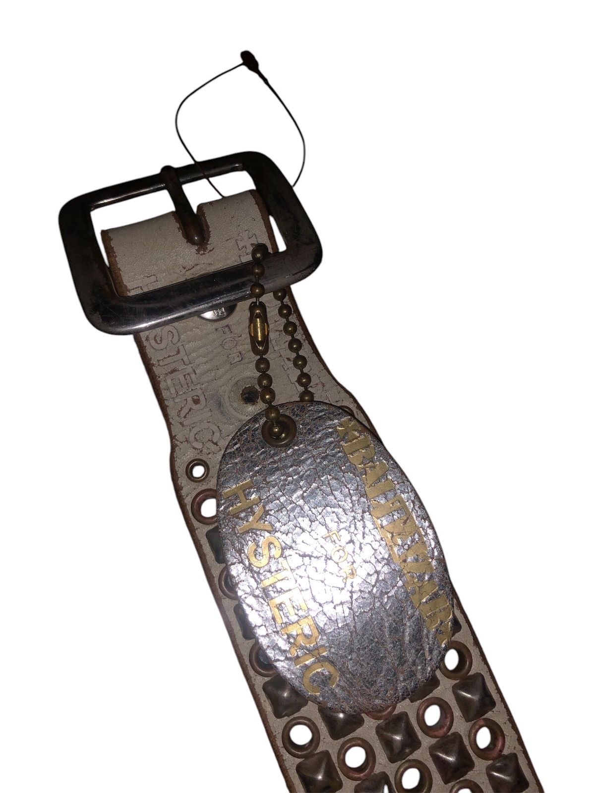 Hysteric Glamour × Vintage Hysteric Glamour x Balthazar Leather Belt Size ONE SIZE - 6 Thumbnail