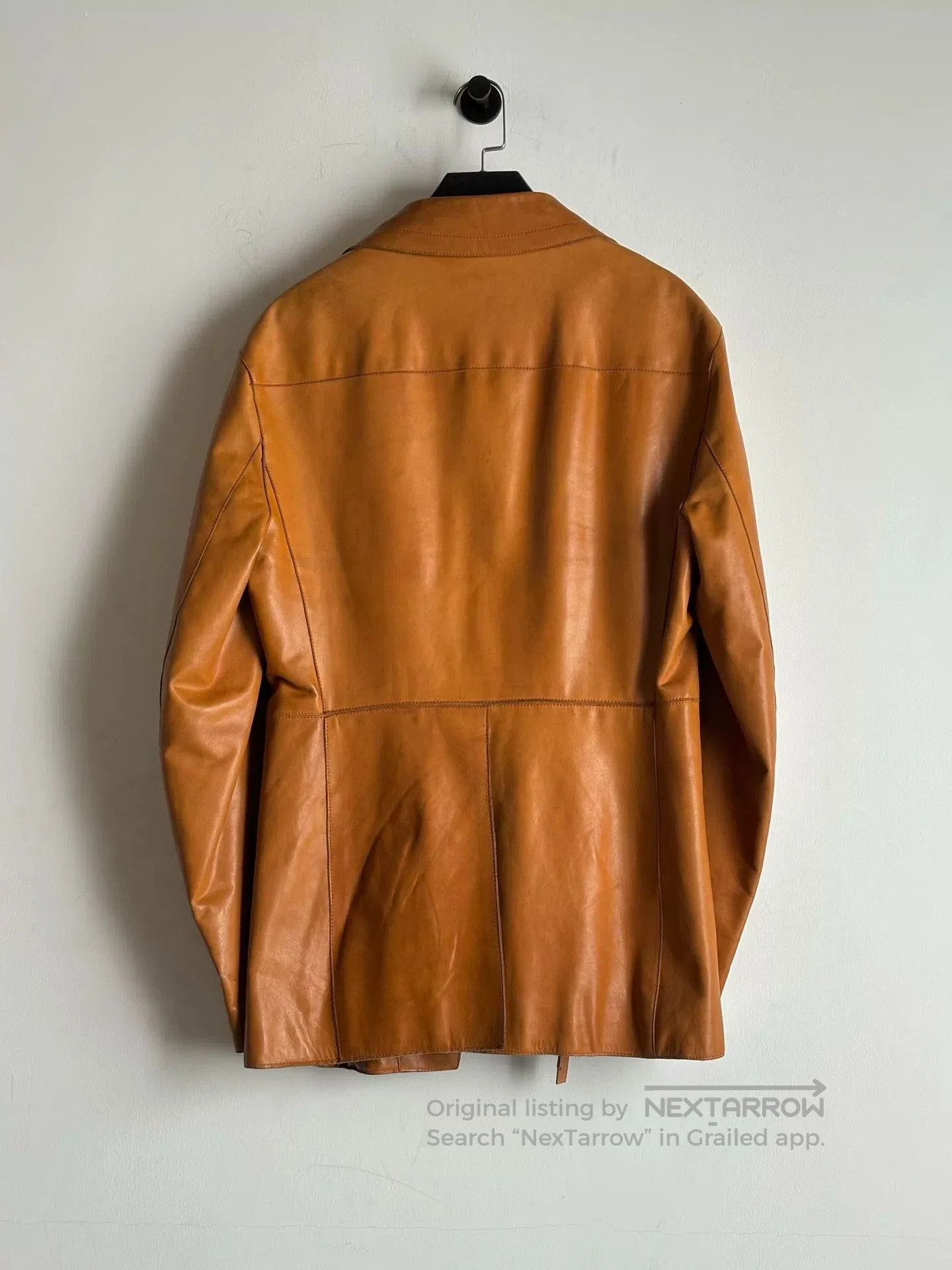 Dirk Bikkembergs dirk bikkembergs leather jacket with tie straps. Size US M / EU 48-50 / 2 - 6 Thumbnail