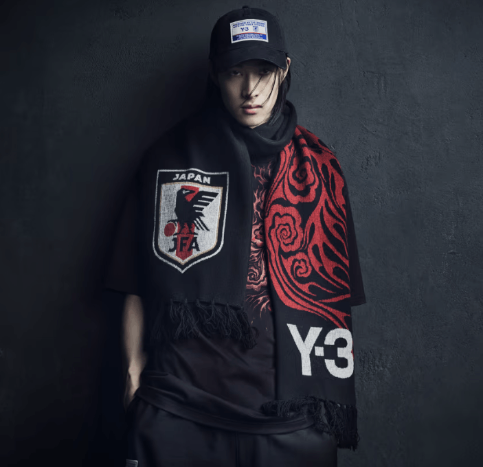 Y-3 BNWT AW24 Y-3 YOHJI YAMAMOTO JFA SCARF Size ONE SIZE - 8 Thumbnail