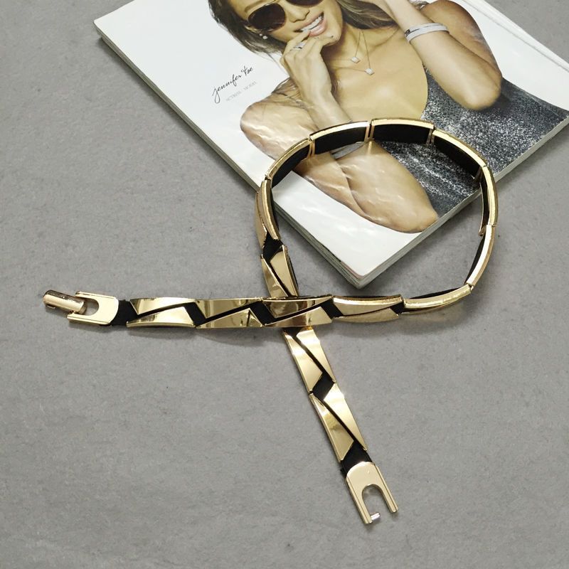 Designer Crazy Vintage Belt Riveted Belts Menswear Accessories Size ONE SIZE - 3 Thumbnail