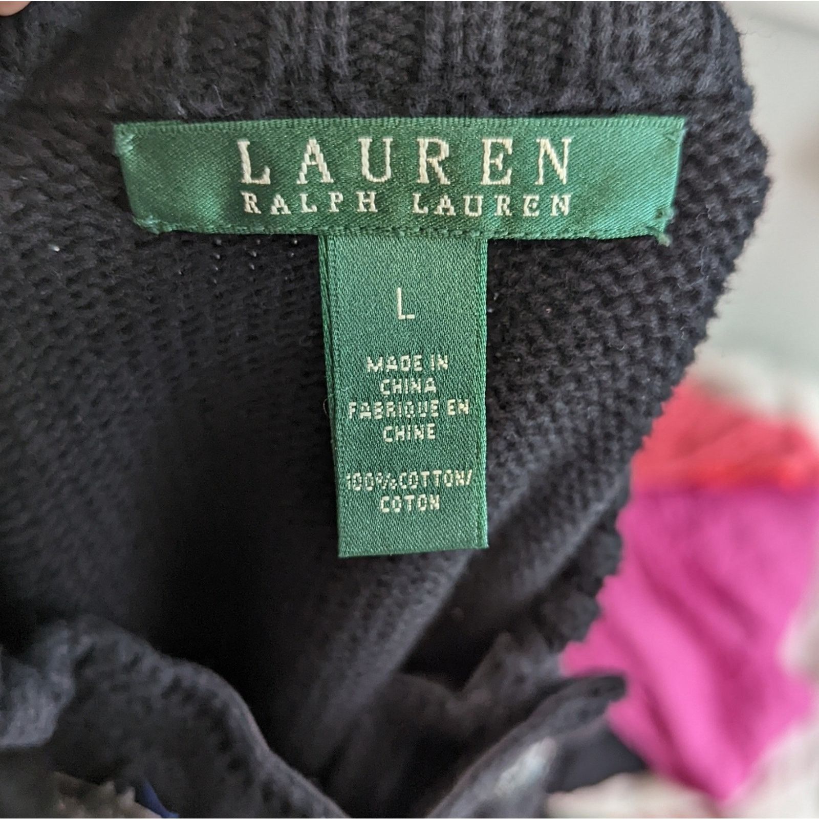 Lauren Ralph Lauren Lauren Ralph Lauren Sweater Jacket L Size L / US 10 / IT 46 - 3 Thumbnail