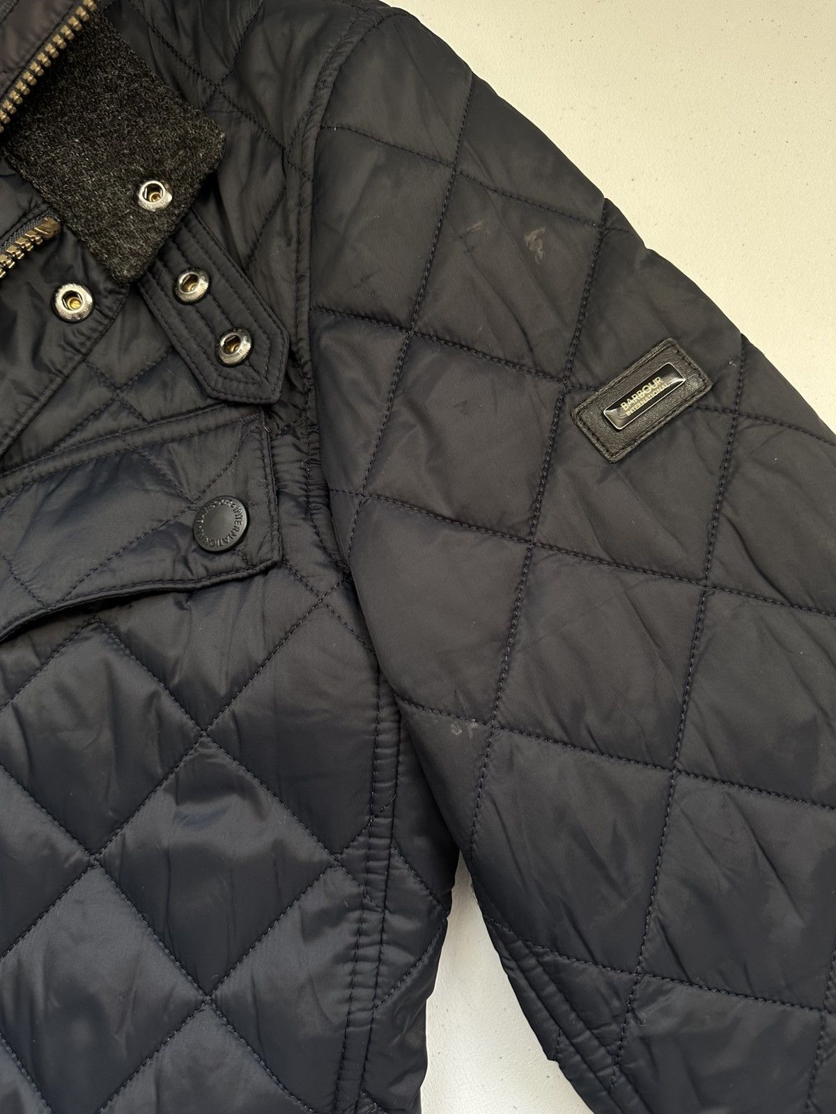Barbour Barbour International Windshield Quilted Jacket Size US S / EU 44-46 / 1 - 18 Thumbnail