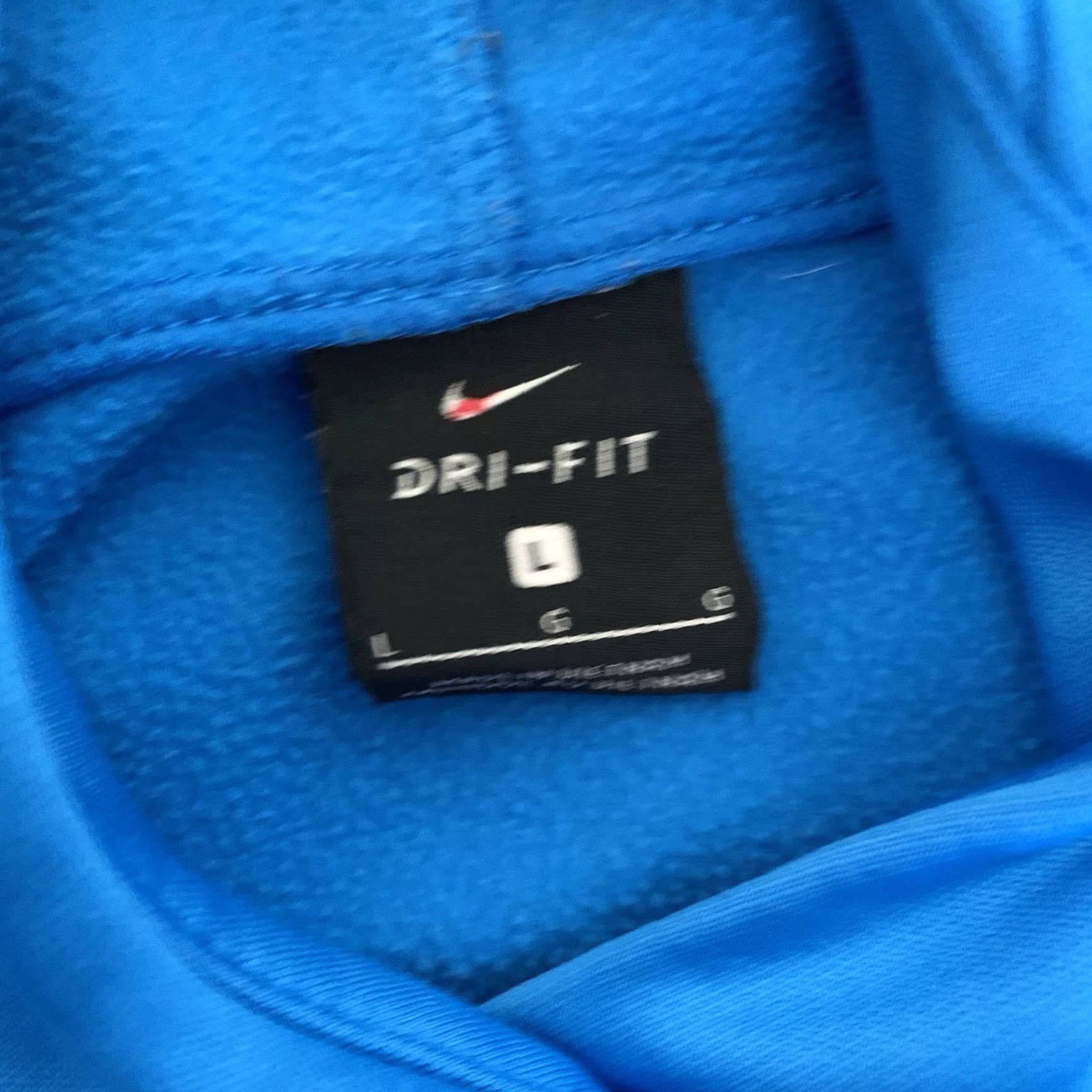 Nike NIKE Dri-Fit Hoodie Mens Large Basketball Pullover Blue Fleece DM0992-406 Size US L / EU 52-54 / 3 - 2 Thumbnail