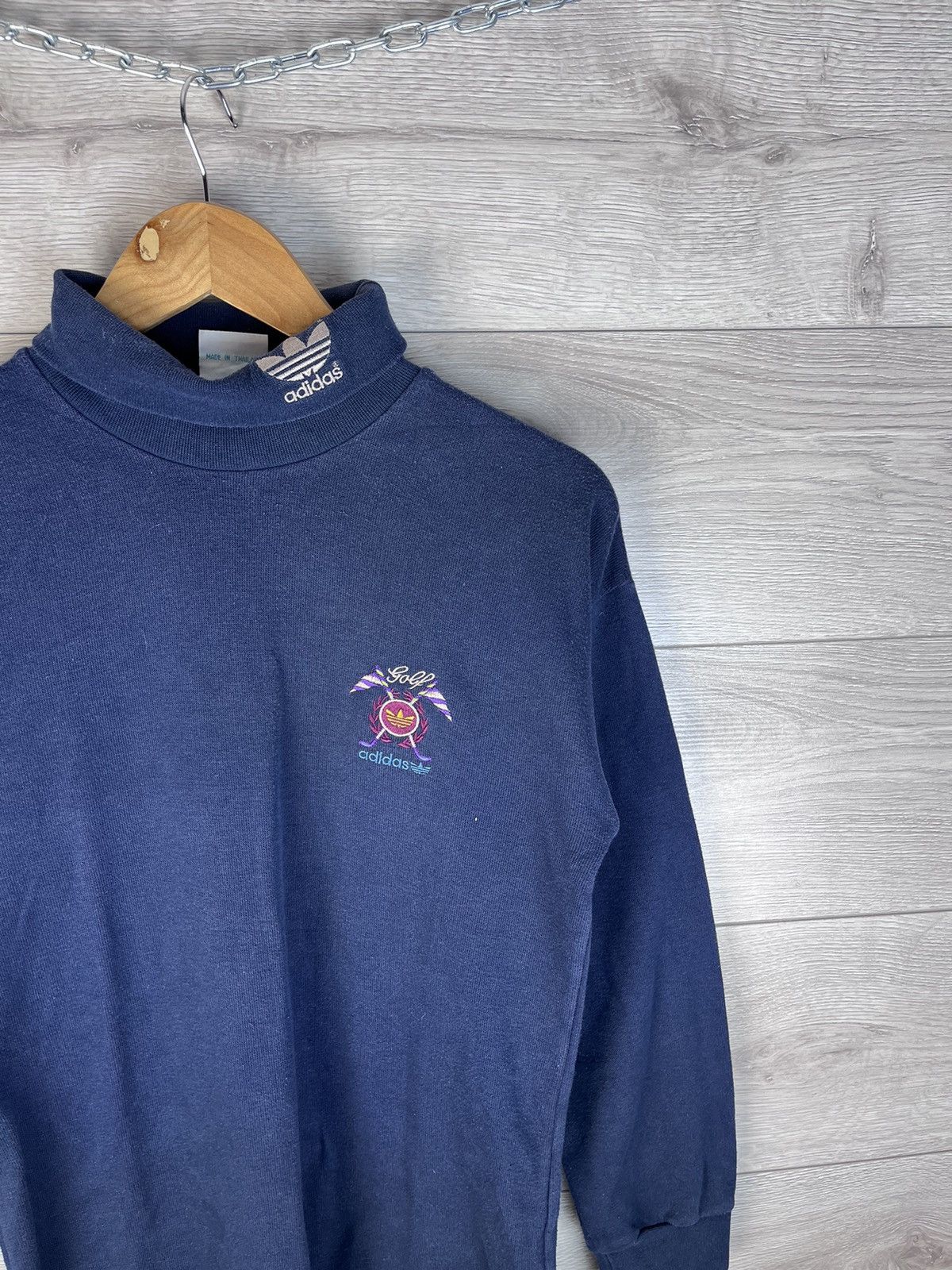 Adidas Vintage mens long sleeve Adidas Golf size M Size US L / EU 52-54 / 3 - 2 Thumbnail