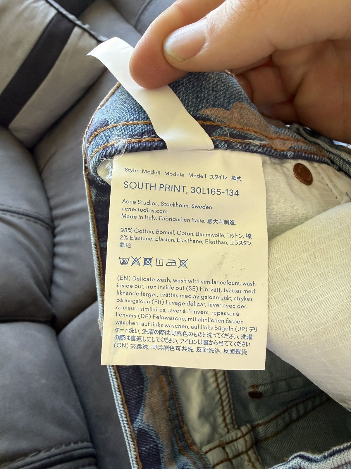 Acne Studios NWT - Acne Studios Bla Konst Cloud Jeans Size 26" / US 2 / IT 38 - 6 Thumbnail