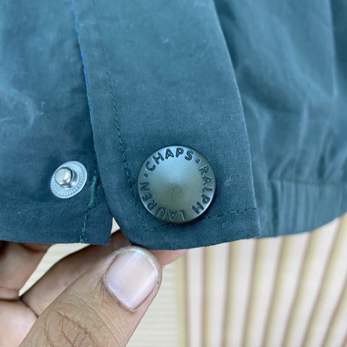 Polo Ralph Lauren 🫶 vintage green Chaps Ralph Lauren windbreaker jacket Size US M / EU 48-50 / 2 - 6 Thumbnail