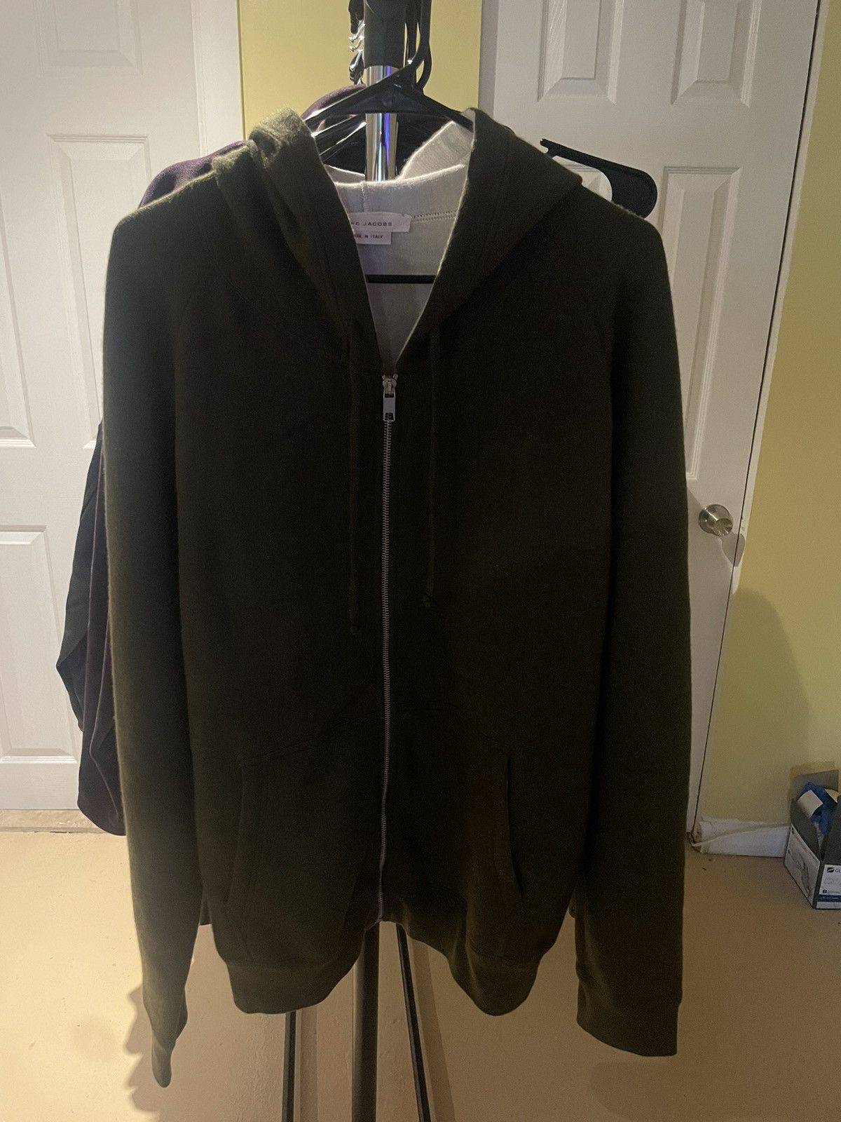 Marc Jacobs RARE! Vintage Marc Jacobs Cotton Zip-Up Hoodie Size US XXL / EU 58 / 5 - 3 Thumbnail