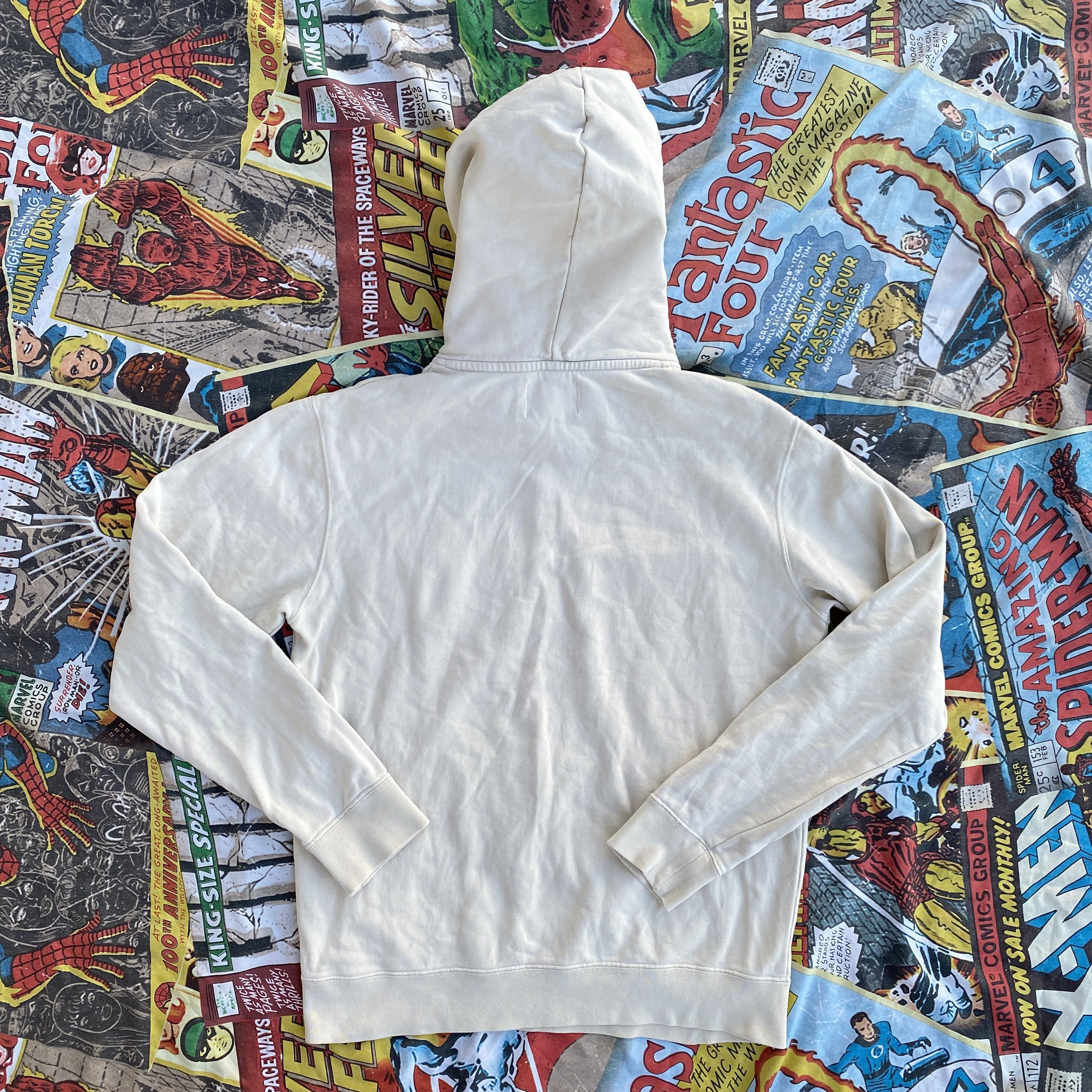 Wood Wood Wood wood cream green logo hoodie - M Size US M / EU 48-50 / 2 - 3 Thumbnail