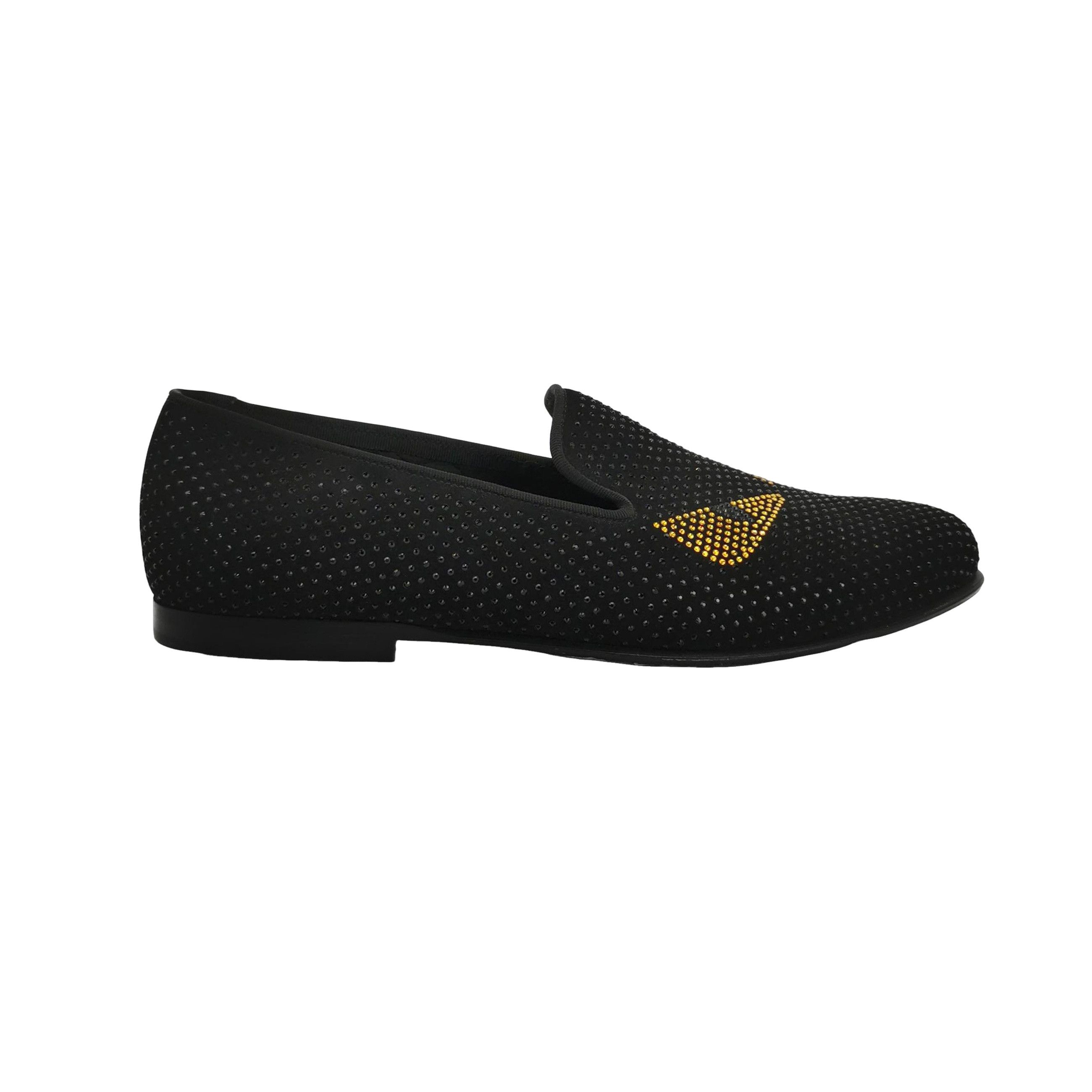 Fendi Fendi Bag Bug Rhinestone Suede Slip Ons 42 Size US 9 / EU 42 - 1 Thumbnail