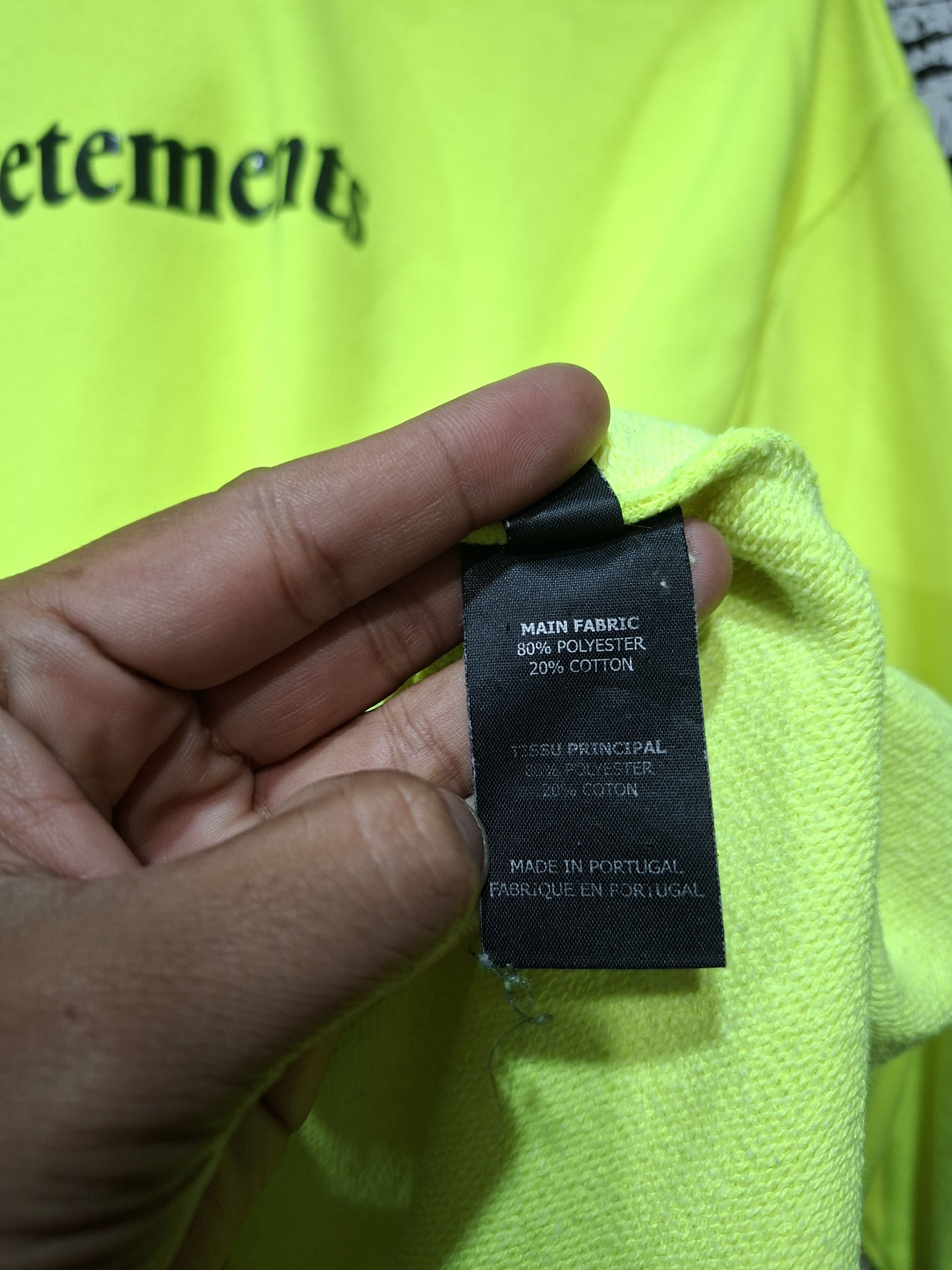 Vetements VETEMENT SS 2020 COLLECTION HOODIE Size US XS / EU 42 / 0 - 9 Thumbnail