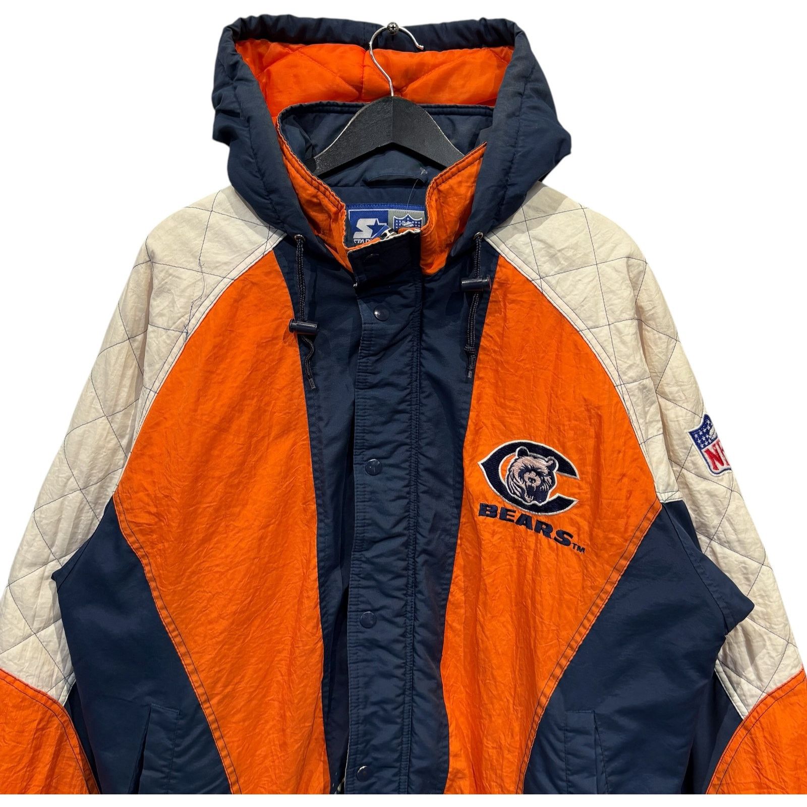 Starter Vintage Starter Chicago Bears Full Zip NFL Jacket L Size US L / EU 52-54 / 3 - 2 Thumbnail