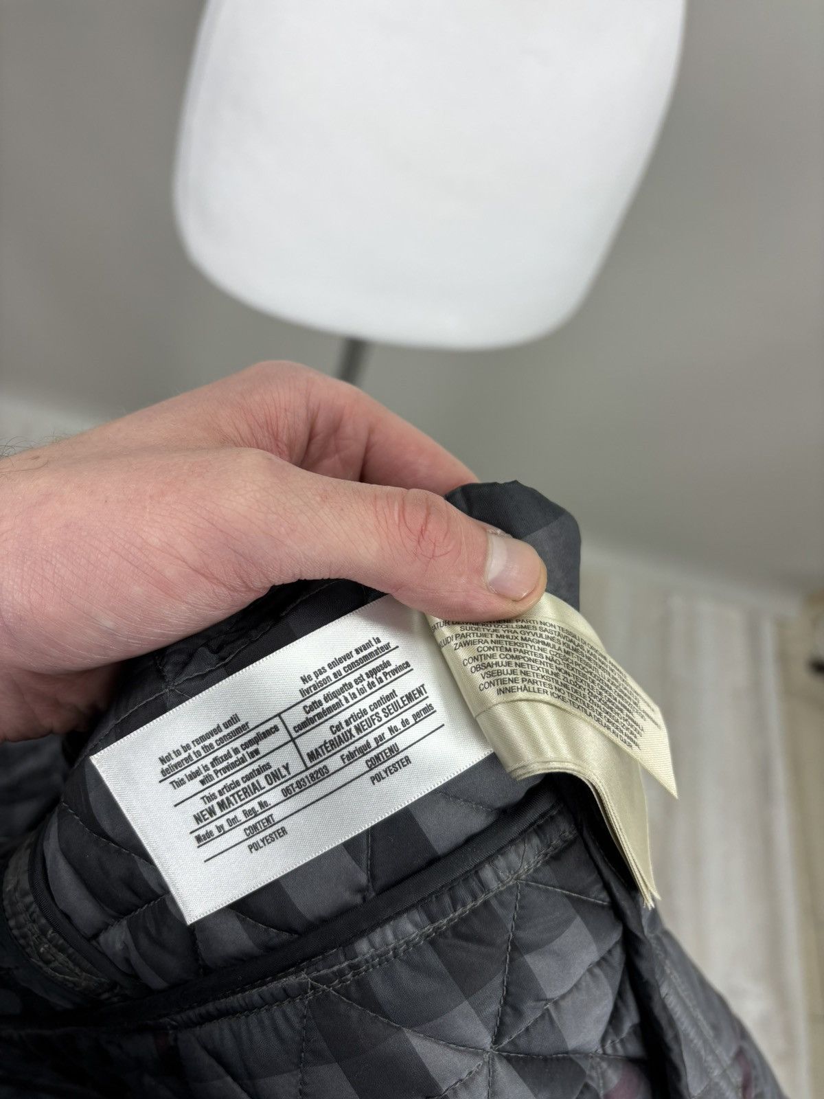 Burberry Womens quilted jacket Burberry Brit Size M Color Gray Size M / US 6-8 / IT 42-44 - 19 Thumbnail