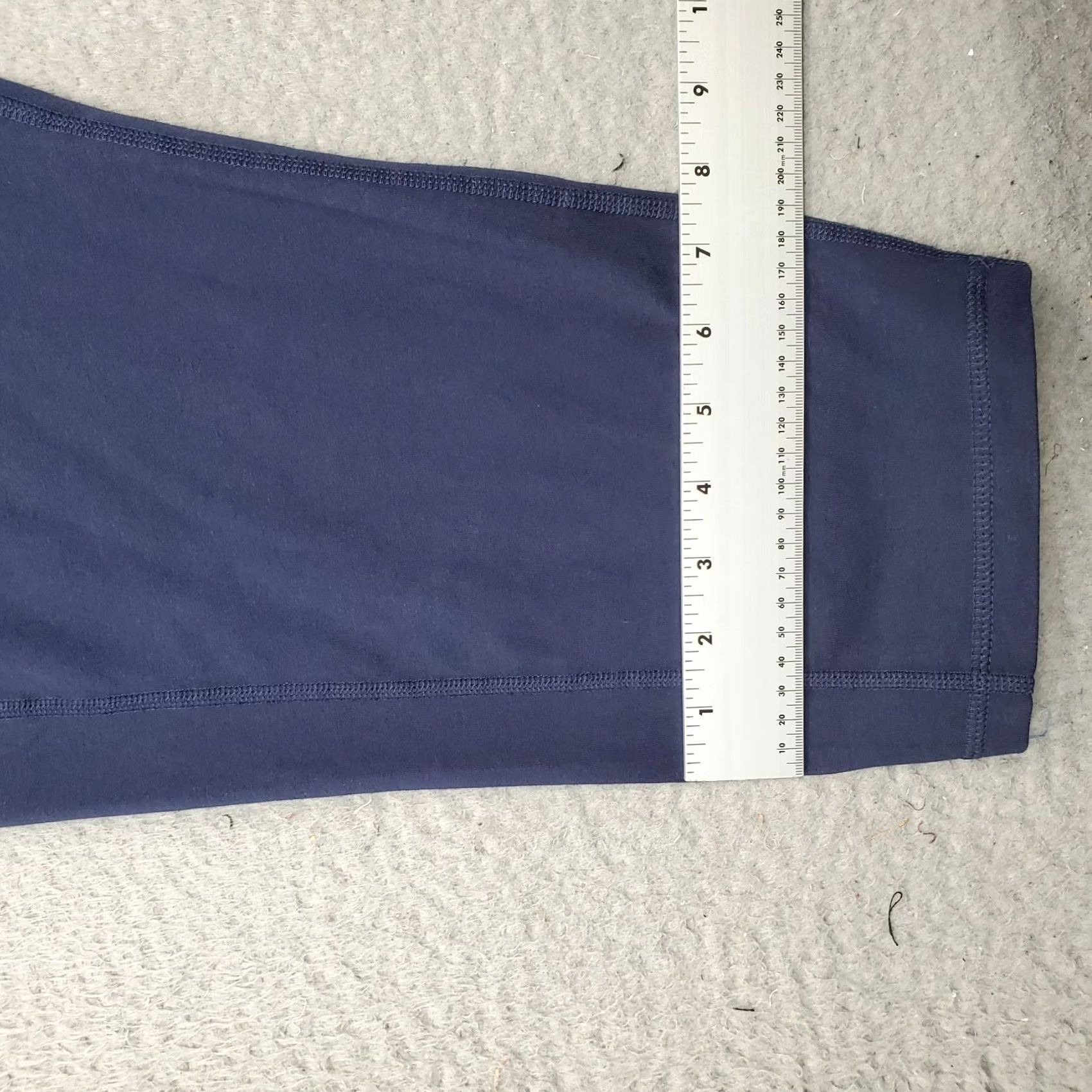 Vintage Xersion Womens 3X Ankle Leggings Navy Stretch Quick-Dry High Waist Size 40" / US 18 - 5 Thumbnail
