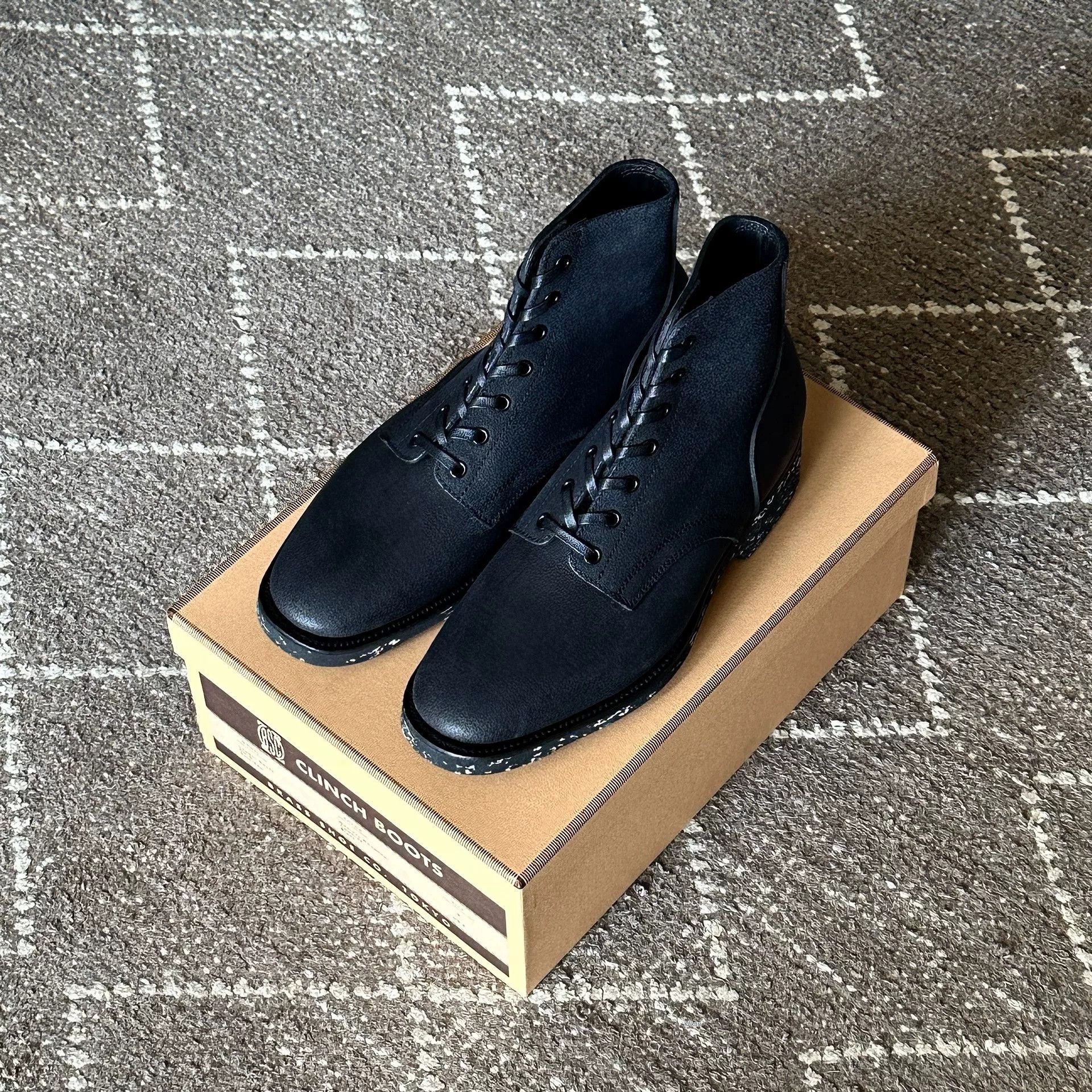 Clinch Boots Clinch Yeager Gustave Black Boots Size US 8.5 / EU 41-42 - 1 Thumbnail