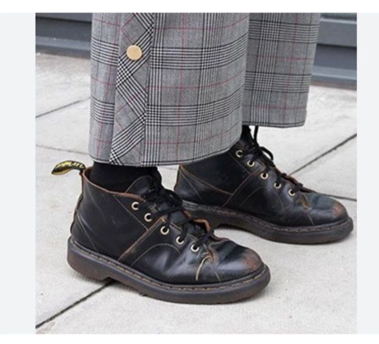 Dr. Martens US M 13 ~ Dr. Martens CHURCH Monkey CHUKKA PATCHWORK Boots Size US 13 / EU 46 - 4 Thumbnail