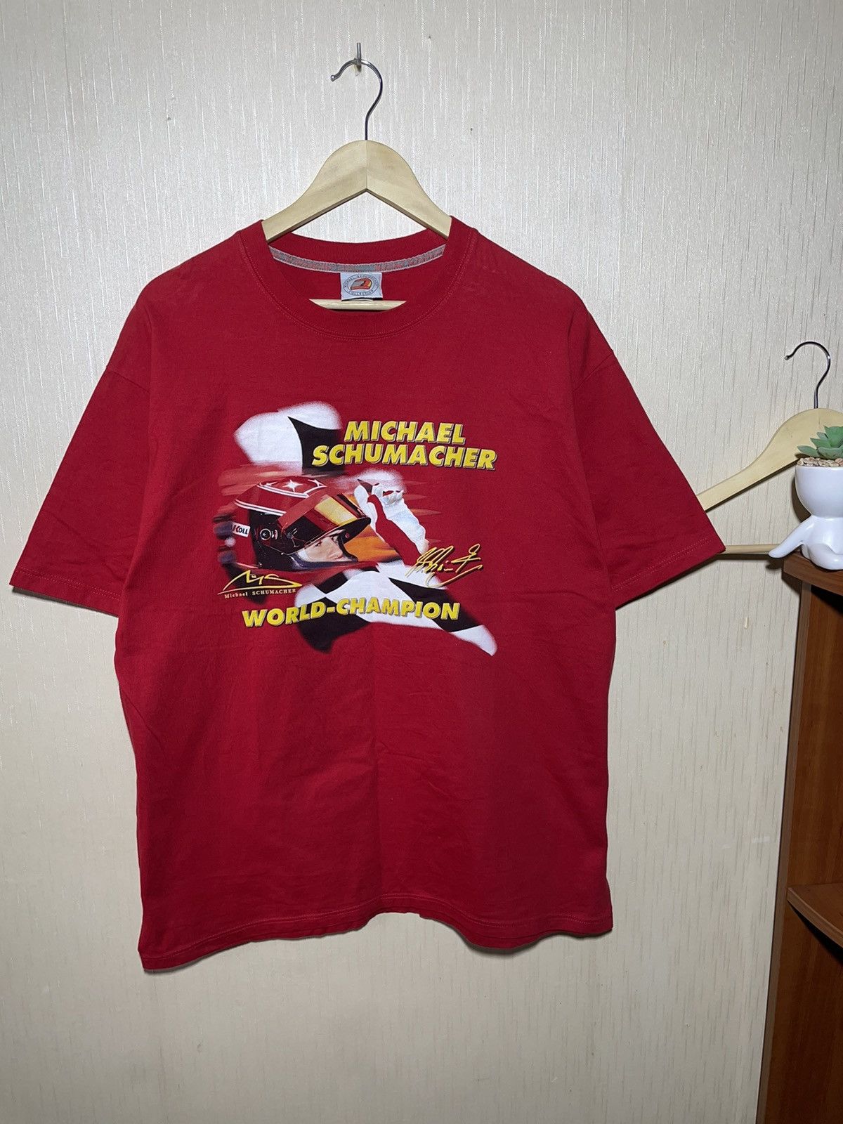 Formula 1 × Vintage Formula 1 Michael Schumacher vintage racing T shirt Size US XL / EU 56 / 4 - 1 Thumbnail