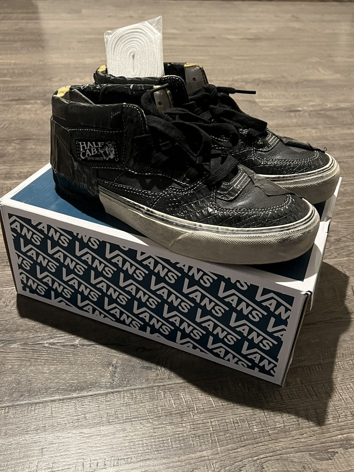 Vans Rare Vans Lx Duct Tape black Half cab Ef VI Size US 8 / EU 41 - 8 Thumbnail