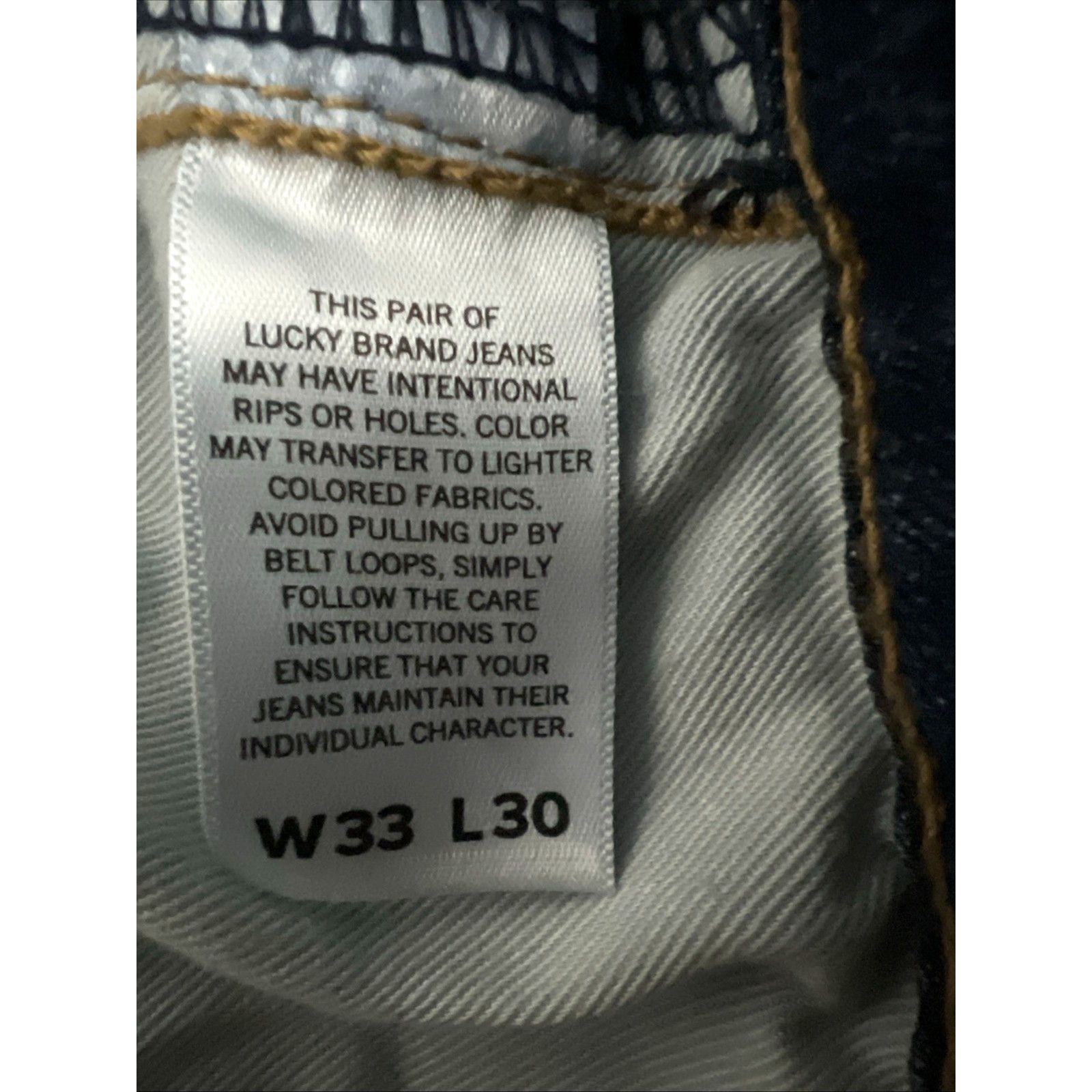 Lucky Brand Lucky Brand 410 Athlete Fit Jeans 33x30 Stretch Relax Denim Size US 33 - 7 Thumbnail