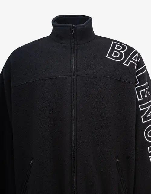 Balenciaga Balenciaga Black Logo Tracksuit Jacket SIZE 46 Size US S / EU 44-46 / 1 - 6 Thumbnail