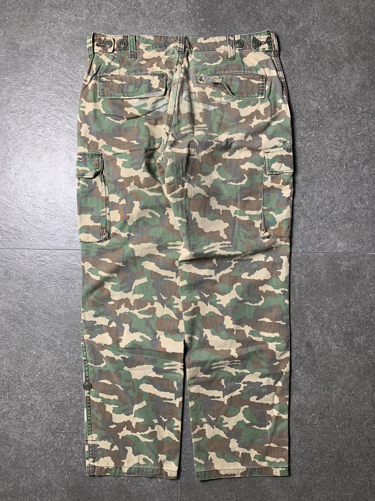 GOODENOUGH 2000s Goodenough Camouflage Cargo Pants Size US 30 / EU 46 - 7 Thumbnail