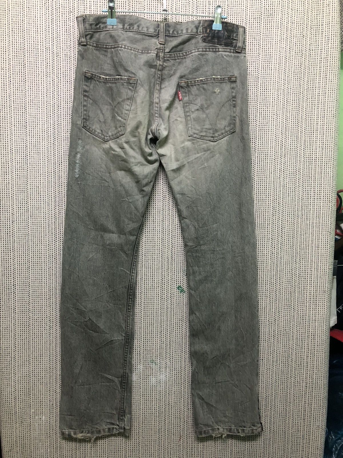 Hysteric Glamour The Hysteric XXX Hysteric Glamour Distressed Grey Denim Jean Size US 32 / EU 48 - 2 Thumbnail