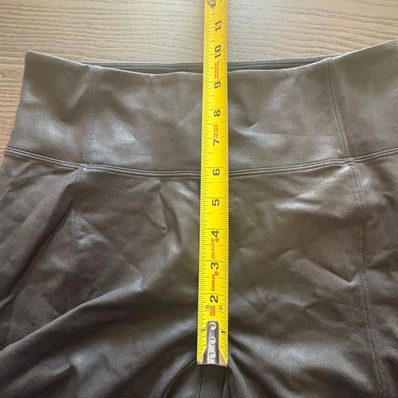 Athleta Athleta Delancey Black Faux Leather Womens Small Petite Size 26" / US 2 / IT 38 - 7 Thumbnail