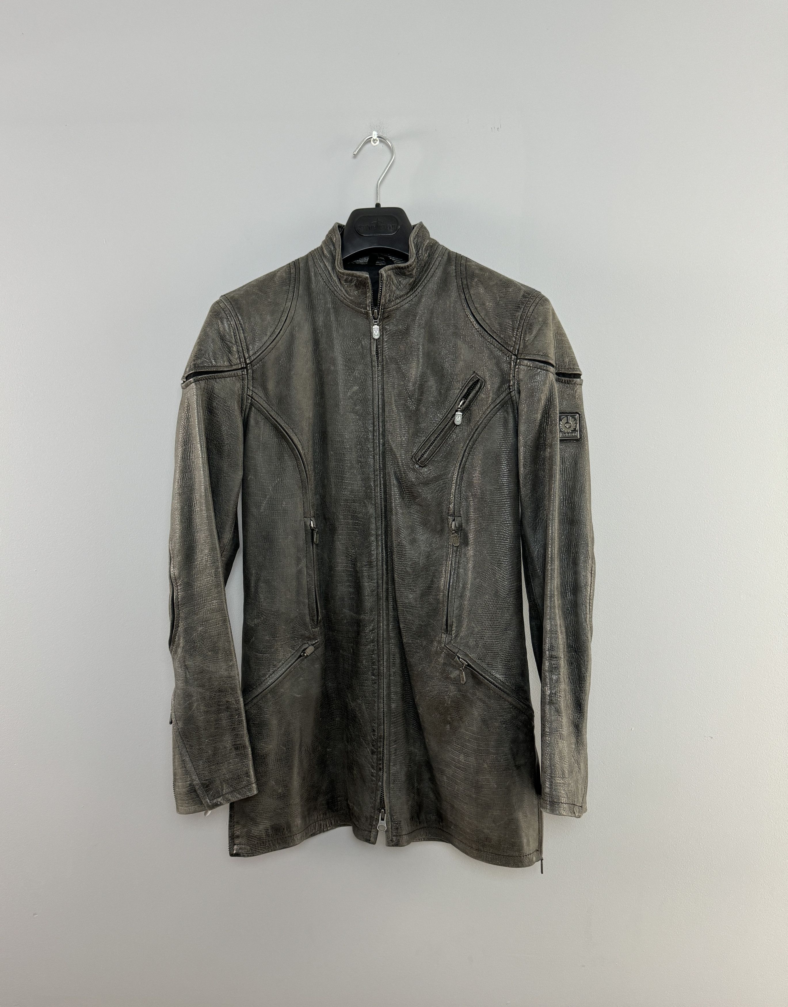 Belstaff Belstaff Leather Jacket Multipocket Gray Motorcycle Size 42 Size M / US 6-8 / IT 42-44 - 1 Thumbnail