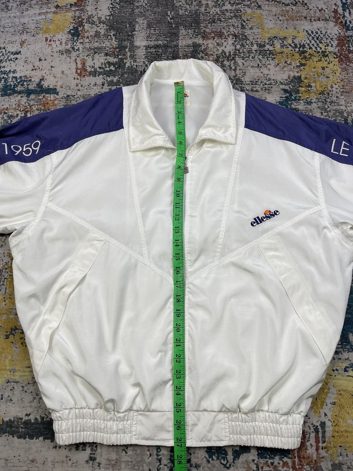Ellesse Vintage Sportswear Ellesse Perugia 1959 Nylon Windbreaker Size US L / EU 52-54 / 3 - 12 Thumbnail