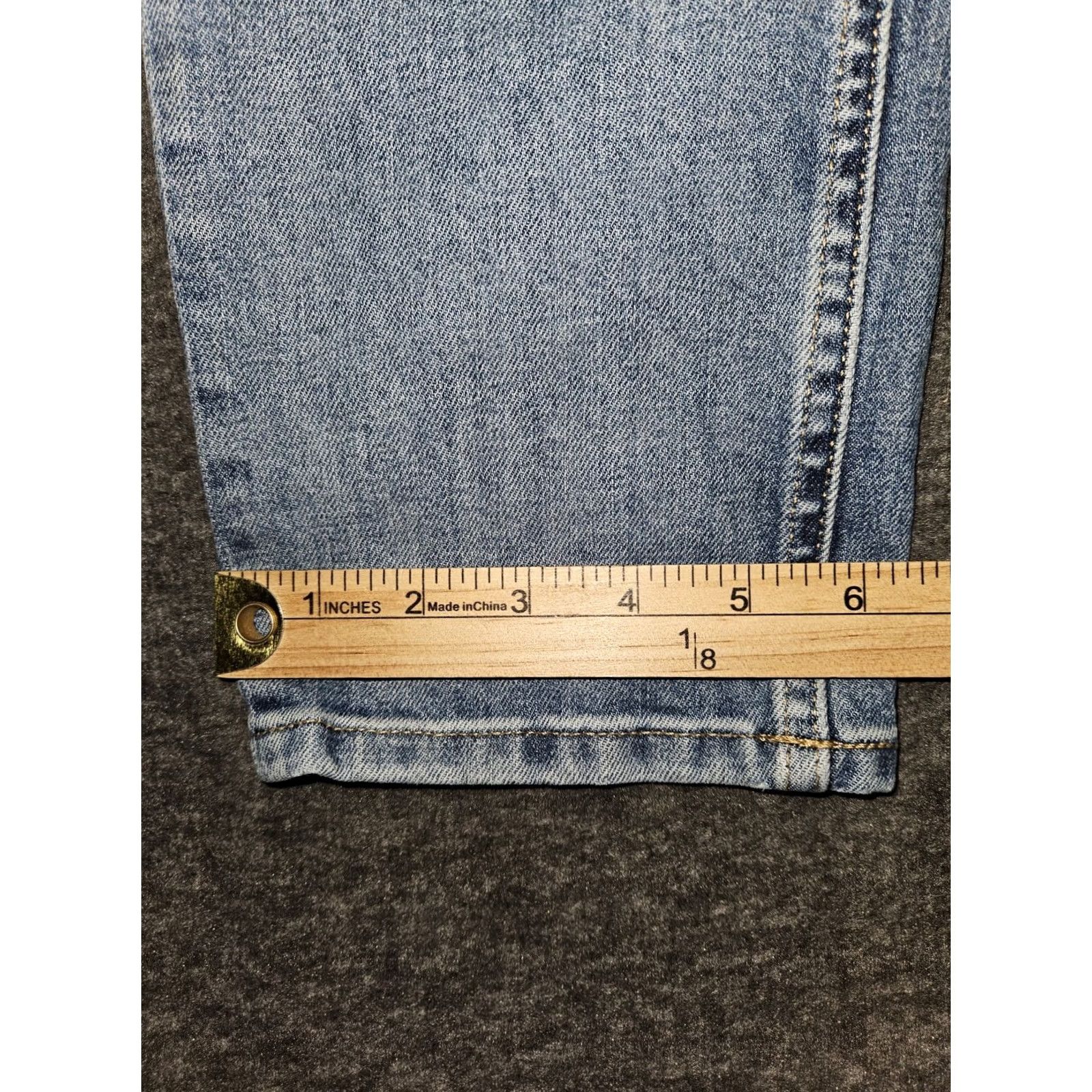 Everlane VINTAGE Everlane Slim Jeans Men's 32x28 32x30 Straight Mid Denim Stretch Blue Cotton Elastane Jeans Men Slim Pockets City Hipster Preppy Modern Size US 32 / EU 48 - 6 Thumbnail