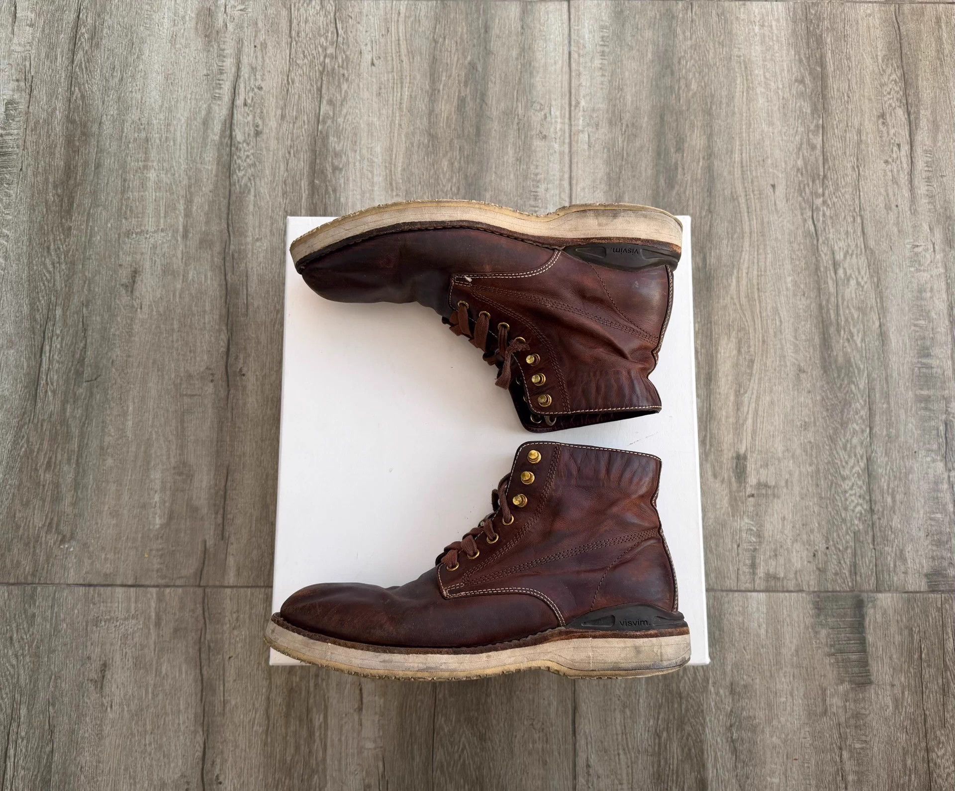 Visvim VISVIM VIRGIL BOOTS FOLK KNGR Kangaroo 18AW US8.5 2nd Blem Size US 8.5 / EU 41-42 - 3 Thumbnail