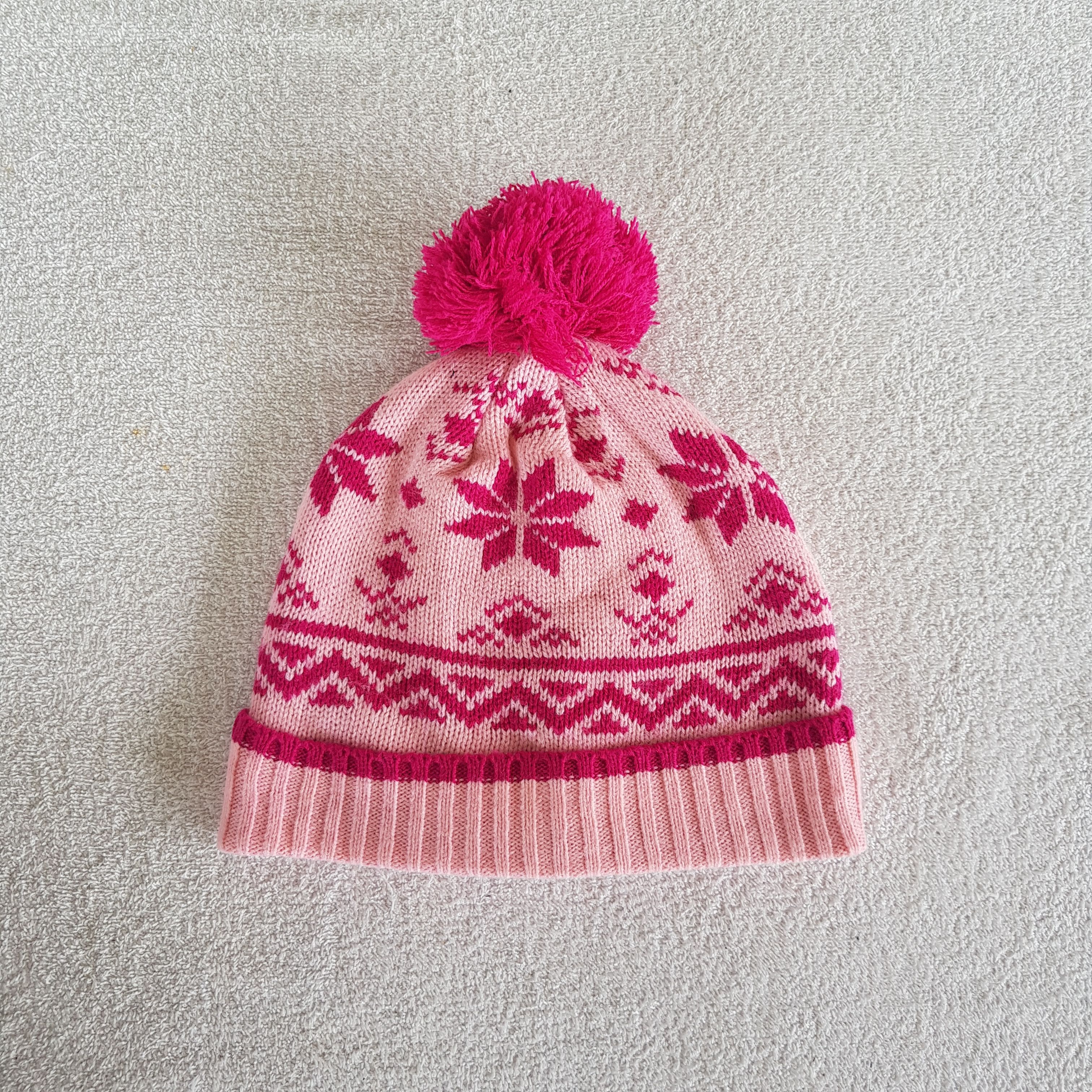 Japanese Brand Vintage Japanese Beanie Ribbed Knit Pom Pom Snow Caps Hats. Size ONE SIZE - 1 Thumbnail