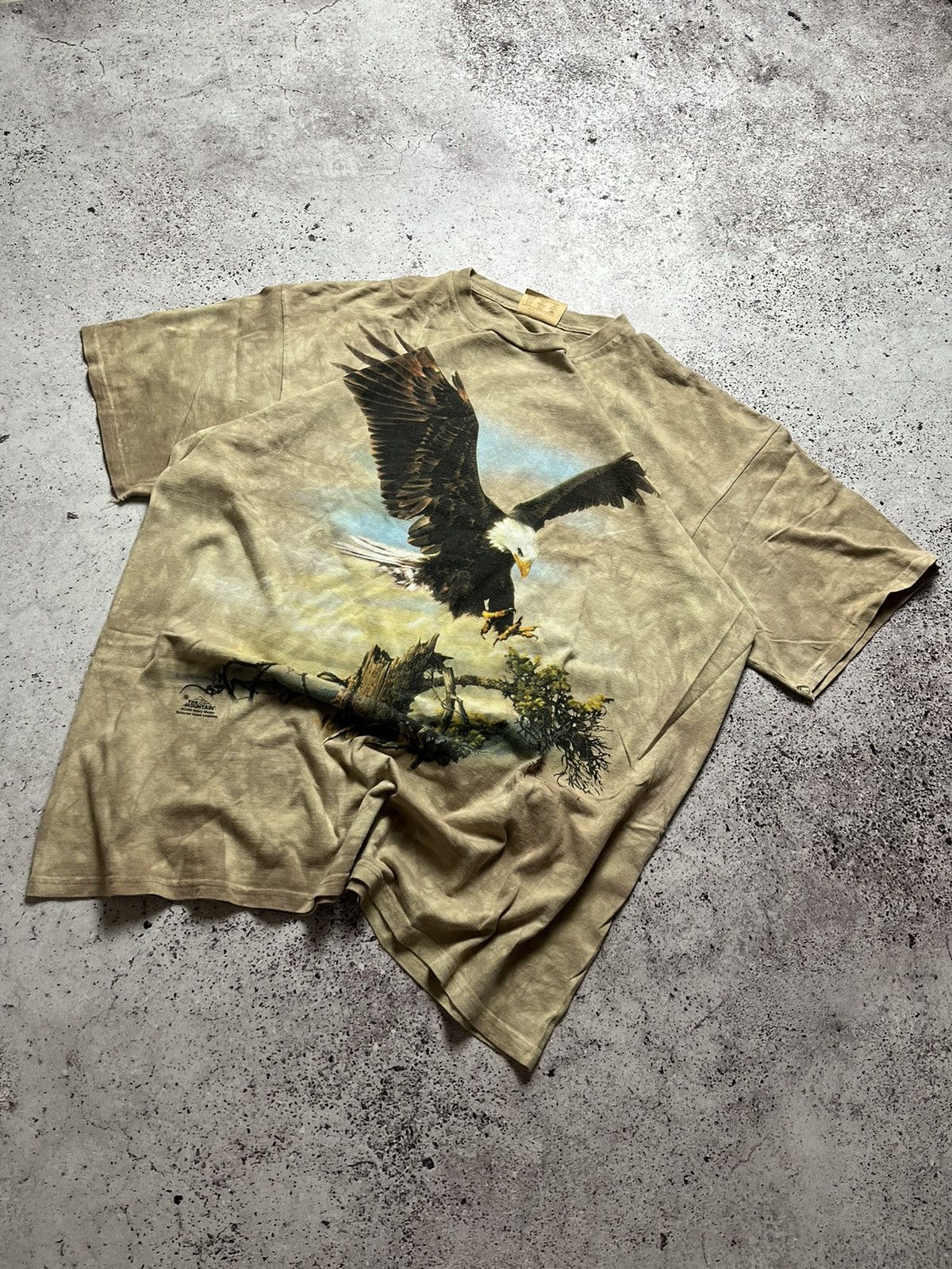 The Mountain × Vintage Vintage The Mountain Y2K 2000’s Western Eagle Graphic Shirt Size US XL / EU 56 / 4 - 1 Thumbnail