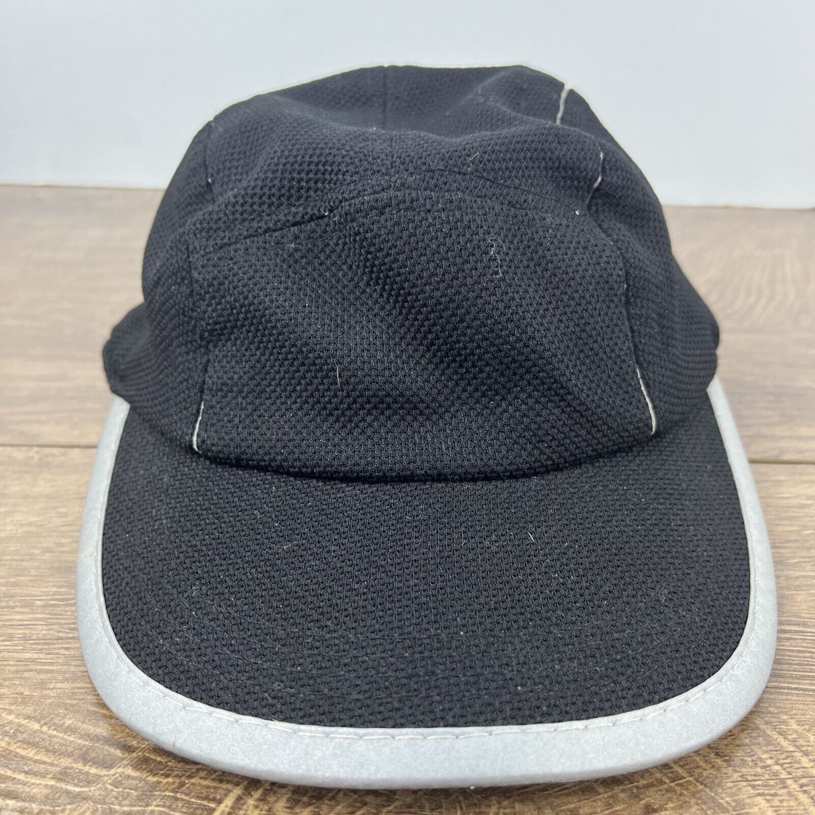 Other Black Athletic Running Hat Black Cap Hat Adjustable Hat Blac Size ONE SIZE - 6 Thumbnail