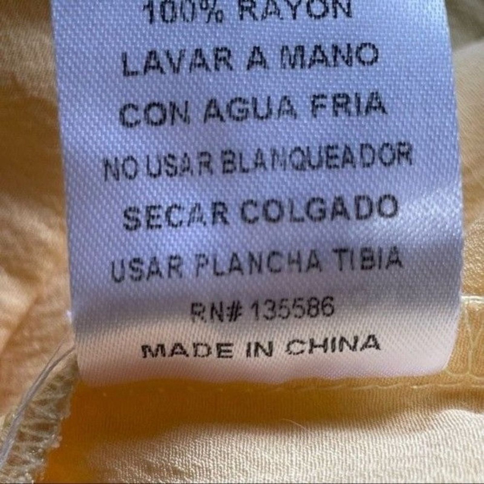 Other Main Strip Yellow Ruffle Mini Dress V-Neck Sleeveless Medium Size M / US 6-8 / IT 42-44 - 6 Thumbnail