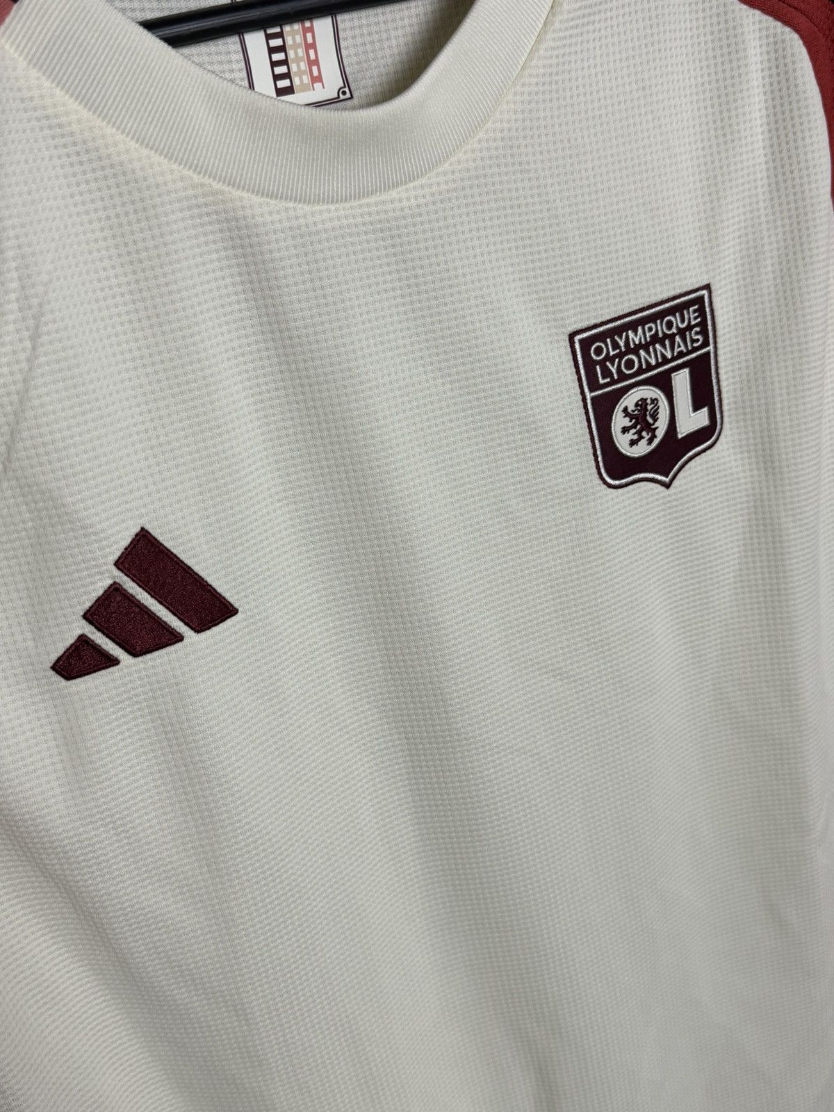 Adidas New Olympique Lyon 24/25 Third Football Jersey T-Shirt Size L / US 10 / IT 46 - 3 Thumbnail