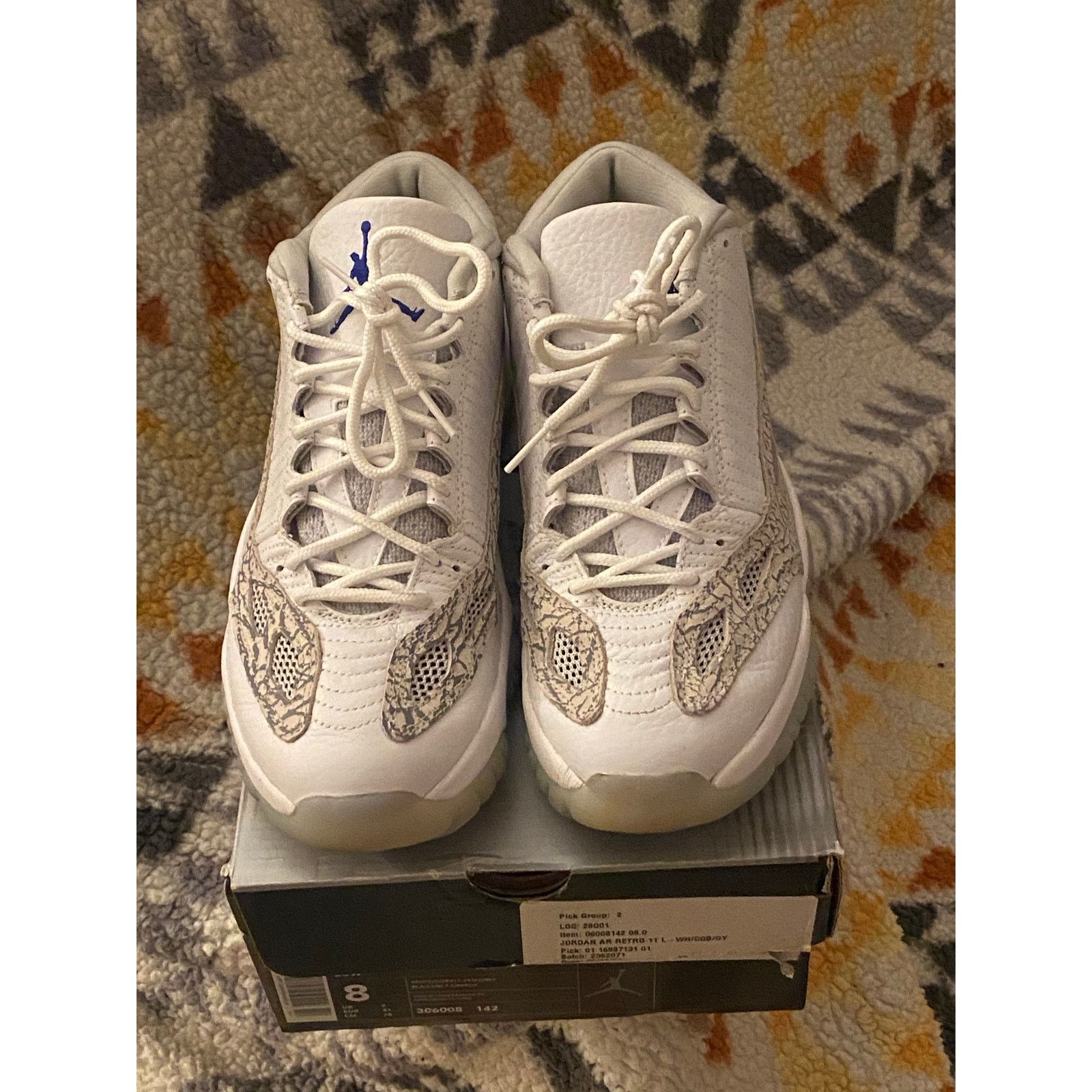 Jordan Brand Air Jordan 11 Retro Low IE 'Cobalt' 2003 Size US 8 / EU 41 - 8 Thumbnail