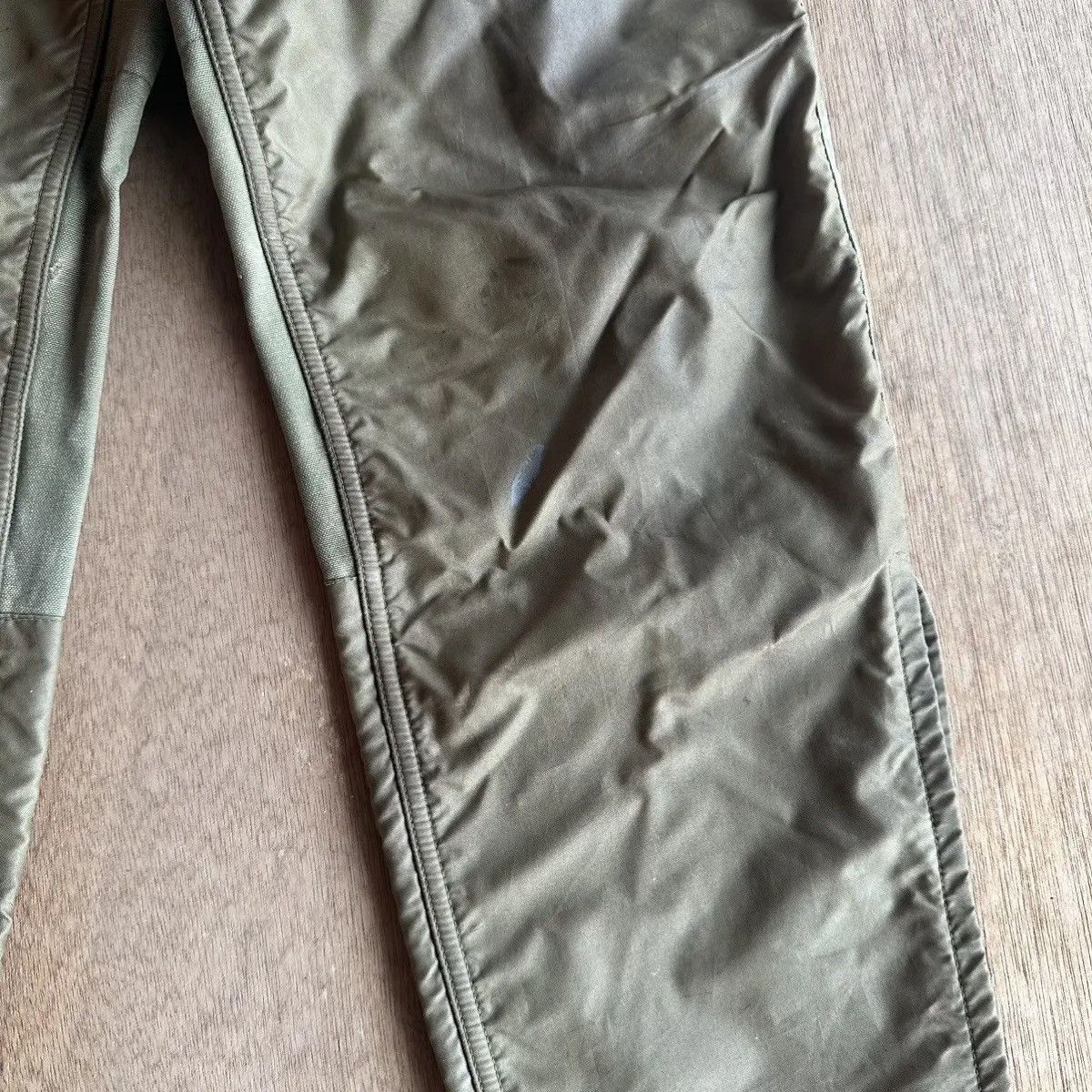DAIWA STEALS💥90’s Vintage TIMBERLINE DoubleKnee Rusty Dirty Pants Size US 29 - 9 Thumbnail