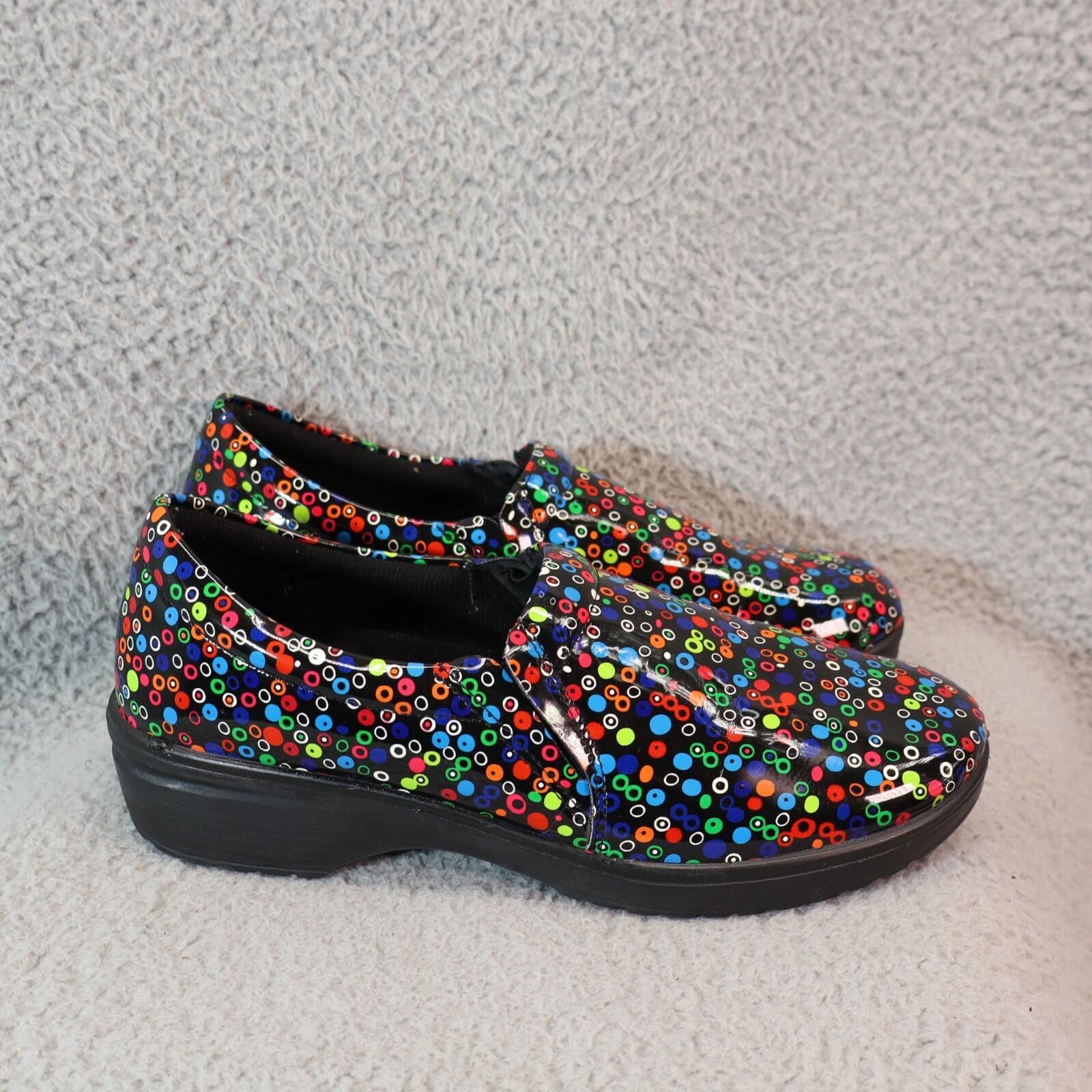 Other Easy Works By Easy Street Slip On Clogs 9M Tiffany Patent Size US 9 / IT 39 - 4 Thumbnail