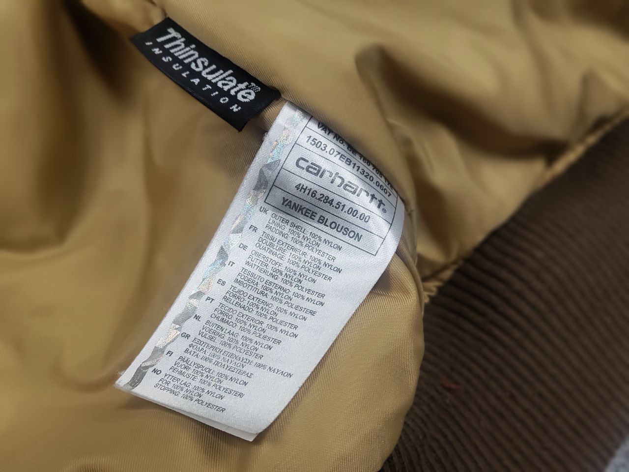Carhartt Rare Vintage Carhartt Yankee Blouson Bomber Jacket USA Style Size US S / EU 44-46 / 1 - 15 Thumbnail