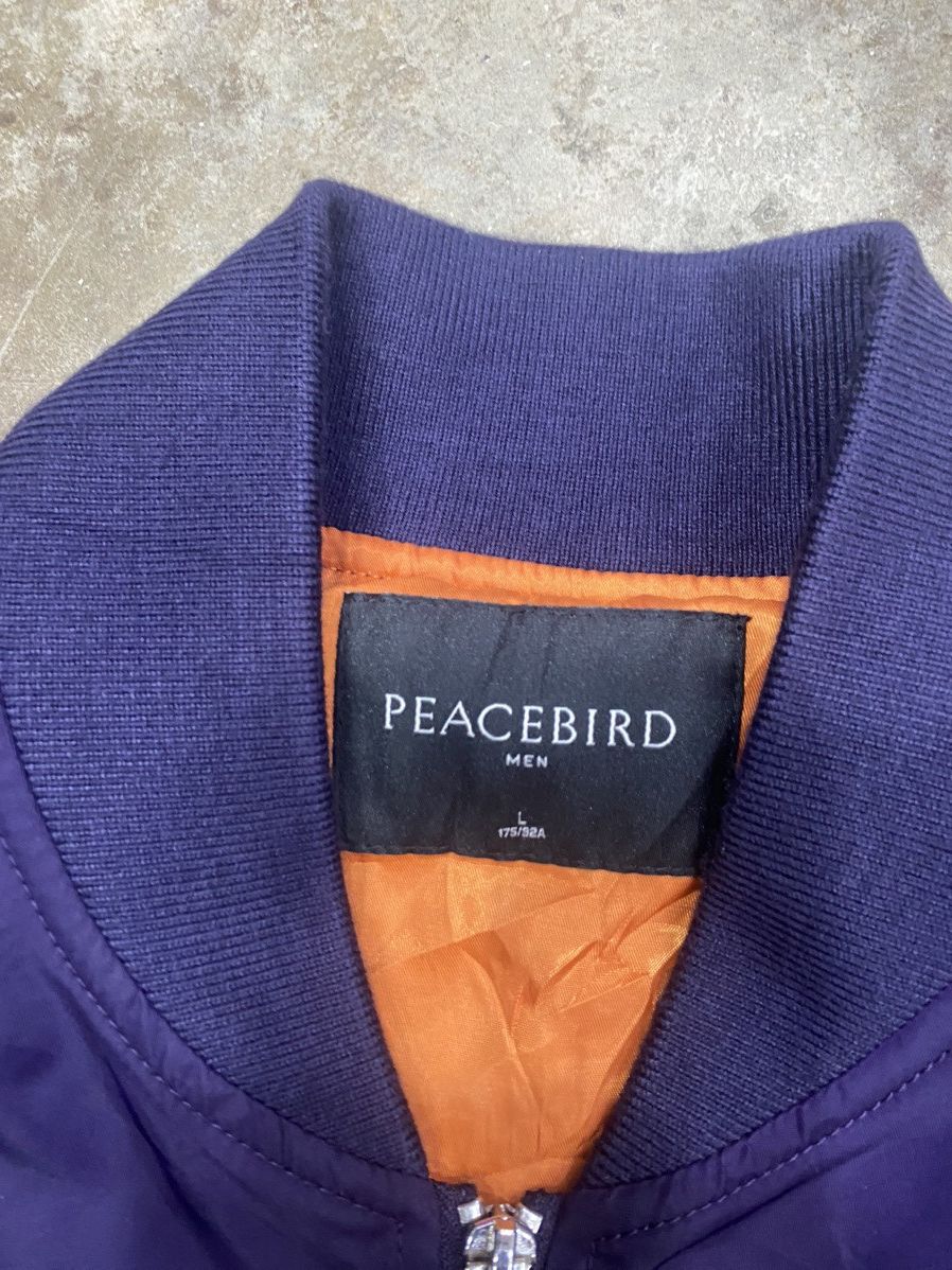 Designer × Japanese Brand Peacebird Bomber Jacket Size US L / EU 52-54 / 3 - 6 Thumbnail