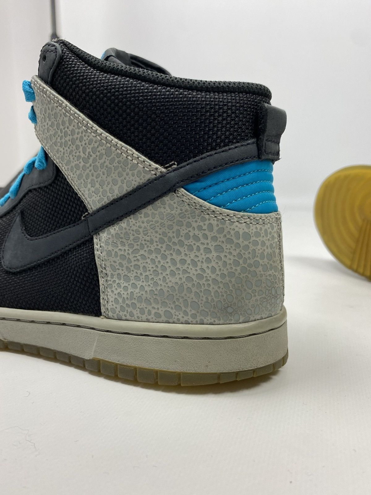 Vintage 2008 Nike Dunk Hi Supreme Spark Safari Size US 8.5 / EU 41-42 - 8 Thumbnail