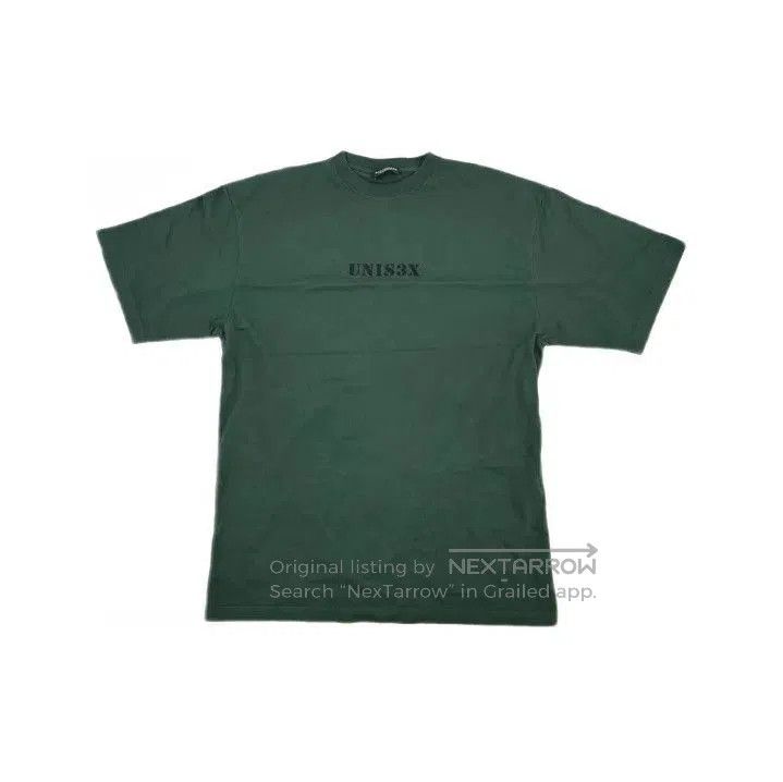 Balenciaga Balenciaga Green Logo Short Sleeve T. Size US XS / EU 42 / 0 - 2 Thumbnail