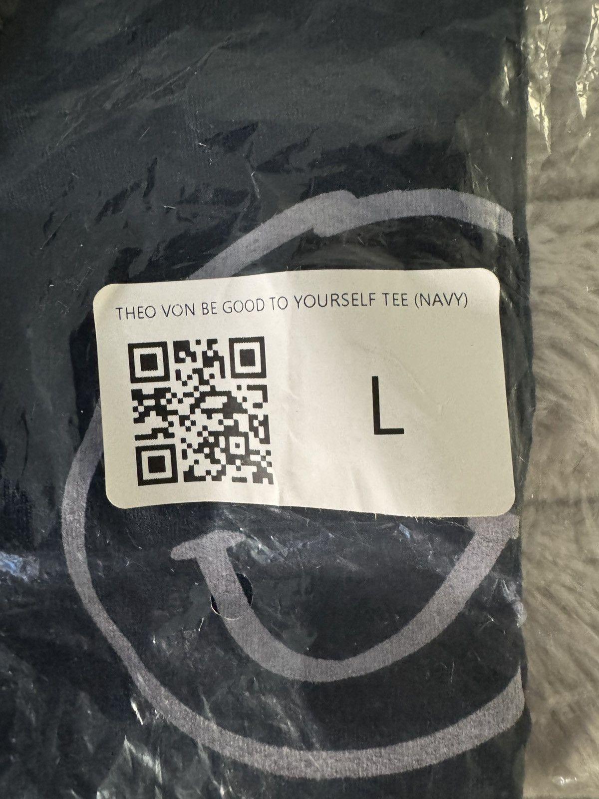 Band Tees theo von be good to yourself bgty smiley t navy past weekend Size US L / EU 52-54 / 3 - 6 Thumbnail