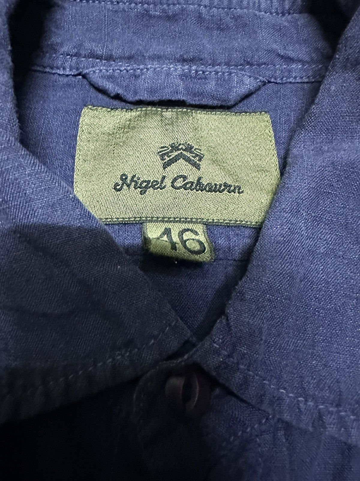 Nigel Cabourn Nigel Carbourn linen shirt button down Size US M / EU 48-50 / 2 - 3 Thumbnail