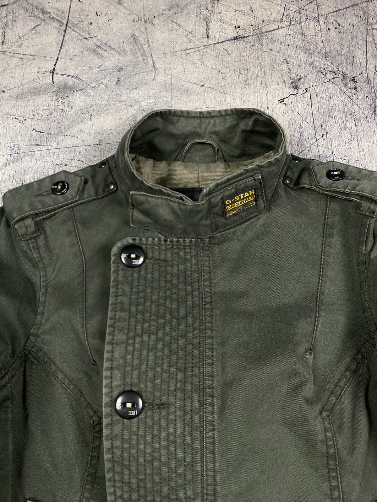 G-Star × Vintage Vintage G Star Raw Designer Bomber Jacket Size S / US 4 / IT 40 - 9 Thumbnail
