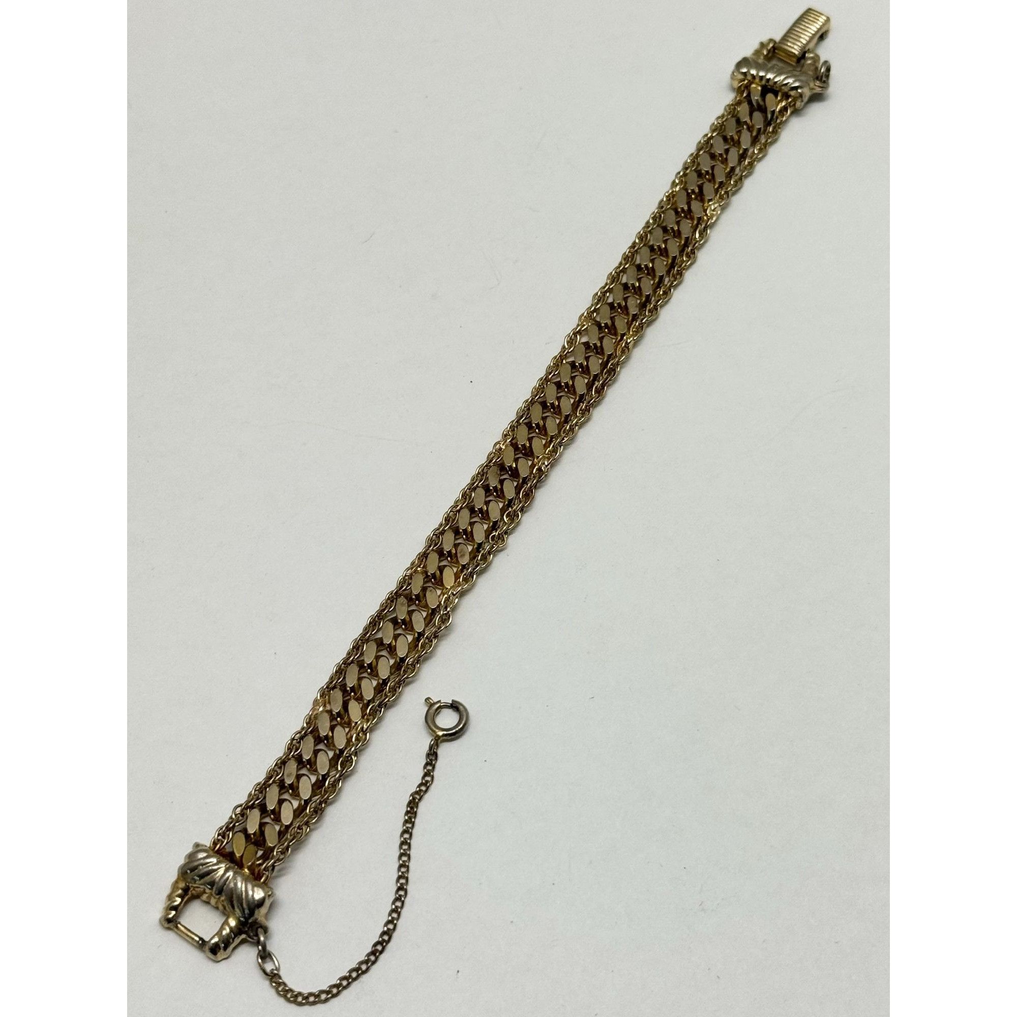 Vintage Vintage Goldette chain bracelet Size ONE SIZE - 3 Thumbnail