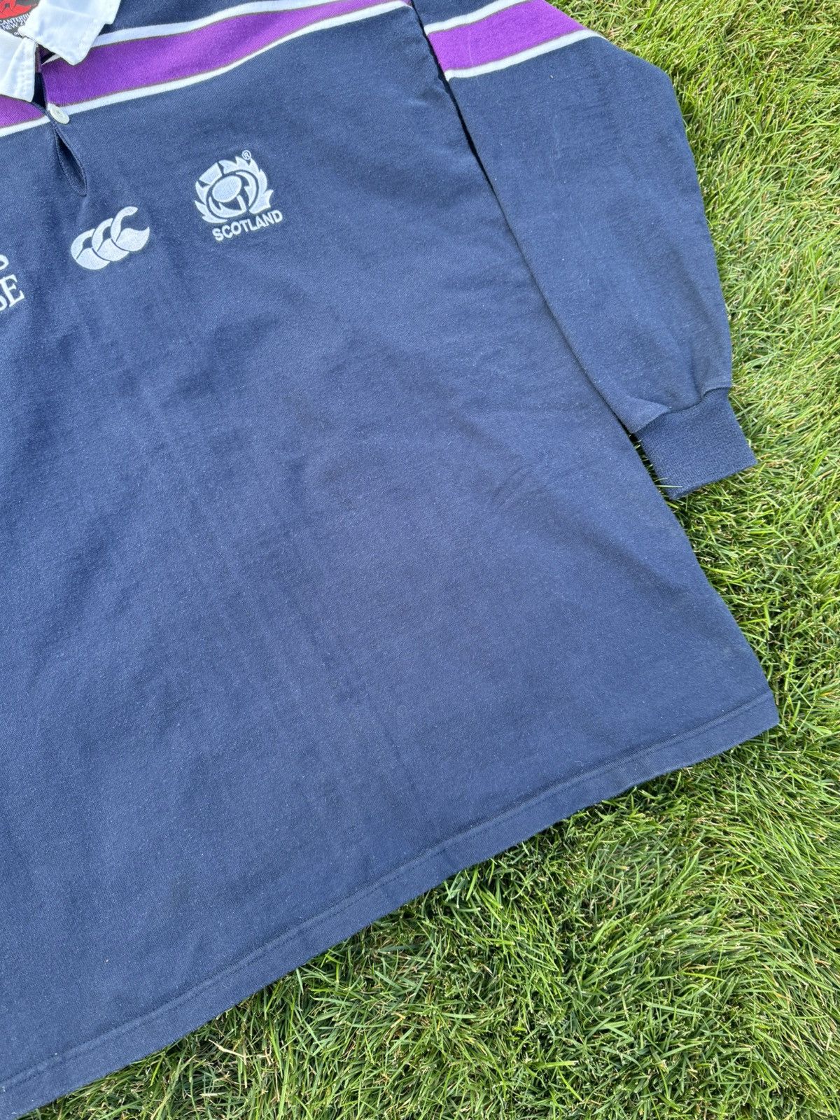 Canterbury of New Zealand Scotland The Famous Grousse Rugby Sweatshirt y2k Size US XXL / EU 58 / 5 - 7 Thumbnail