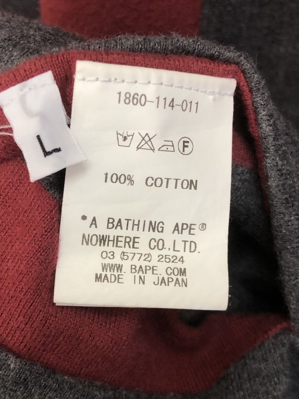 Bape RARE Reversible Bape Striped Pullover Hoodie Size US L / EU 52-54 / 3 - 5 Thumbnail