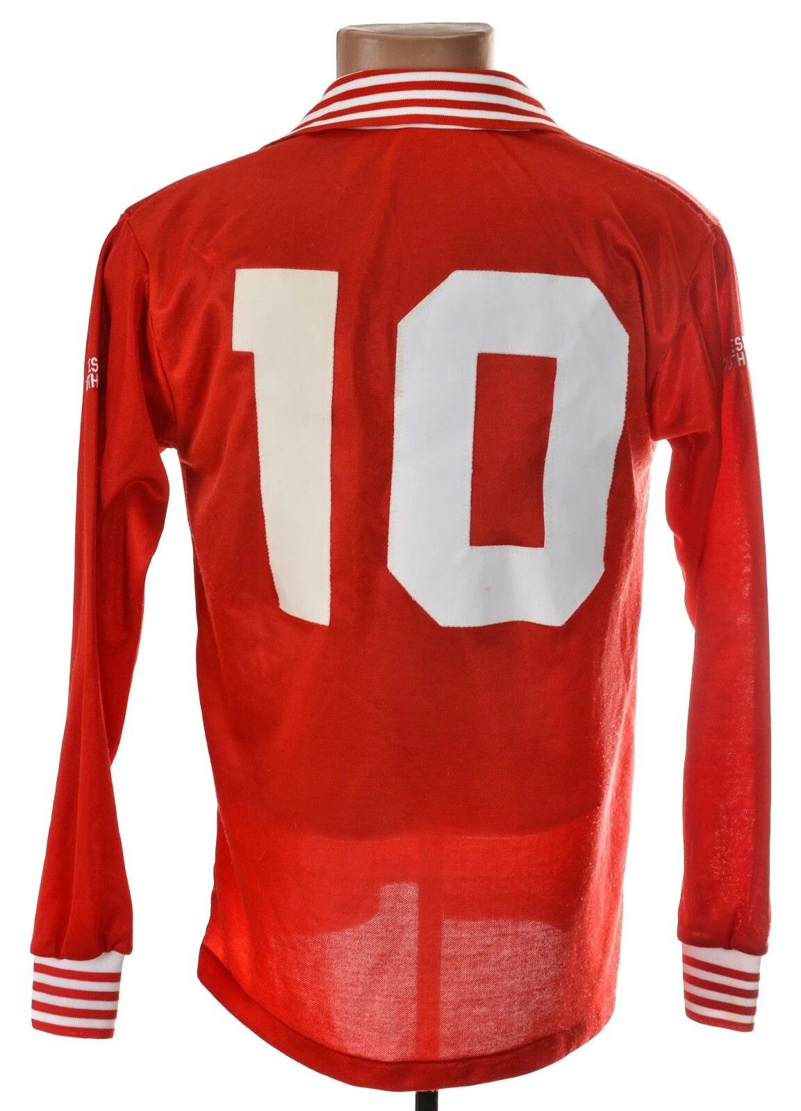 Other WALES 1975/1976 HOME FOOTBALL SHIRT BUKTA L #10 MATCH WORN Size US L / EU 52-54 / 3 - 1 Thumbnail